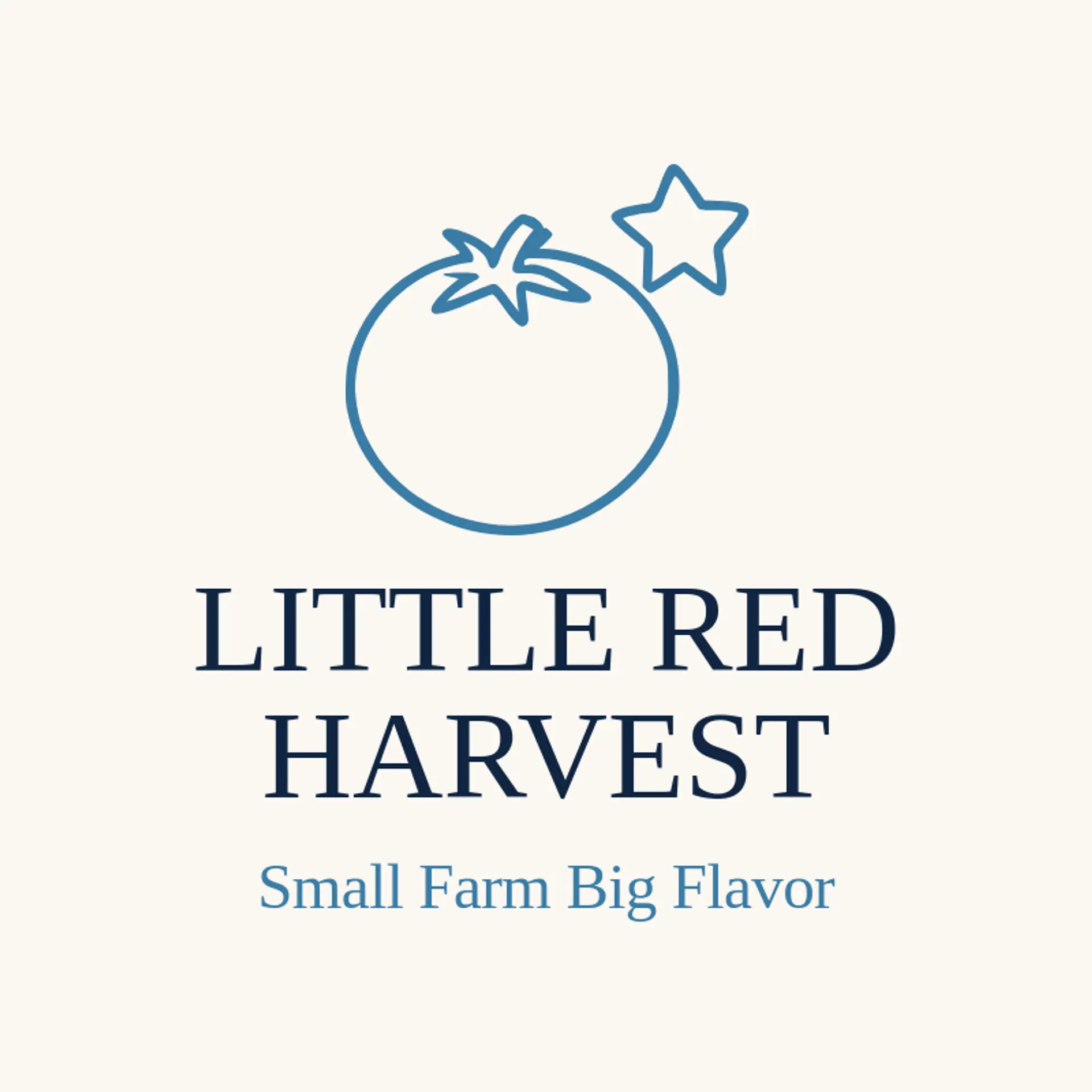 Little Red Harvest logo for tomato