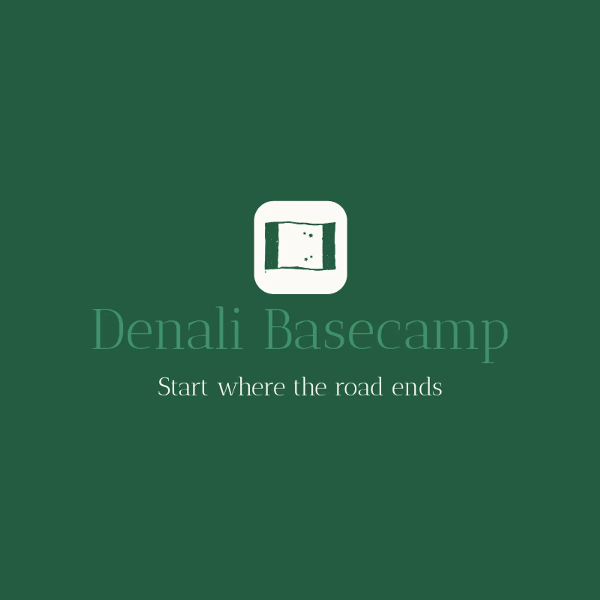 Denali Basecamp logo for alaska