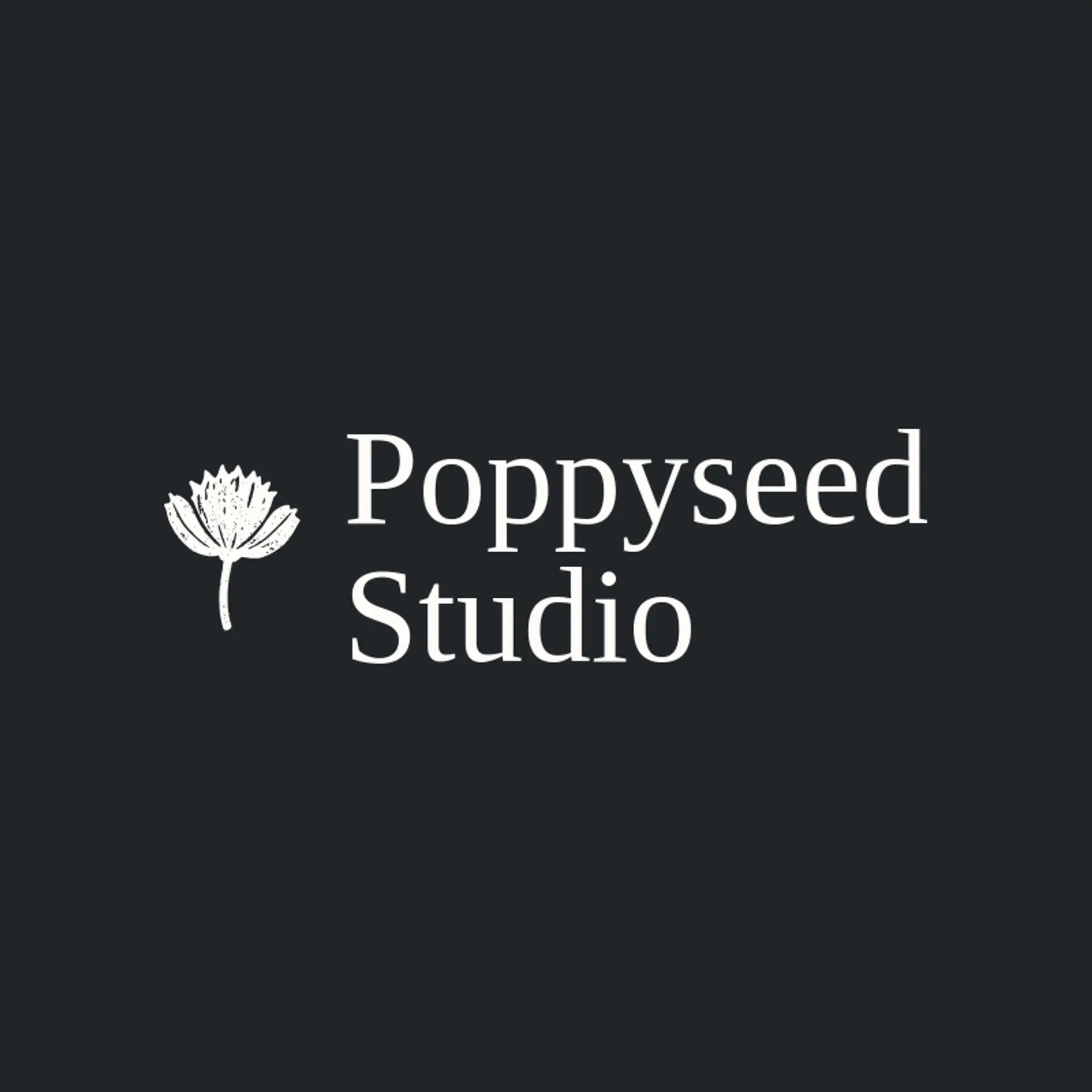 Poppyseed Studio logo for culinary