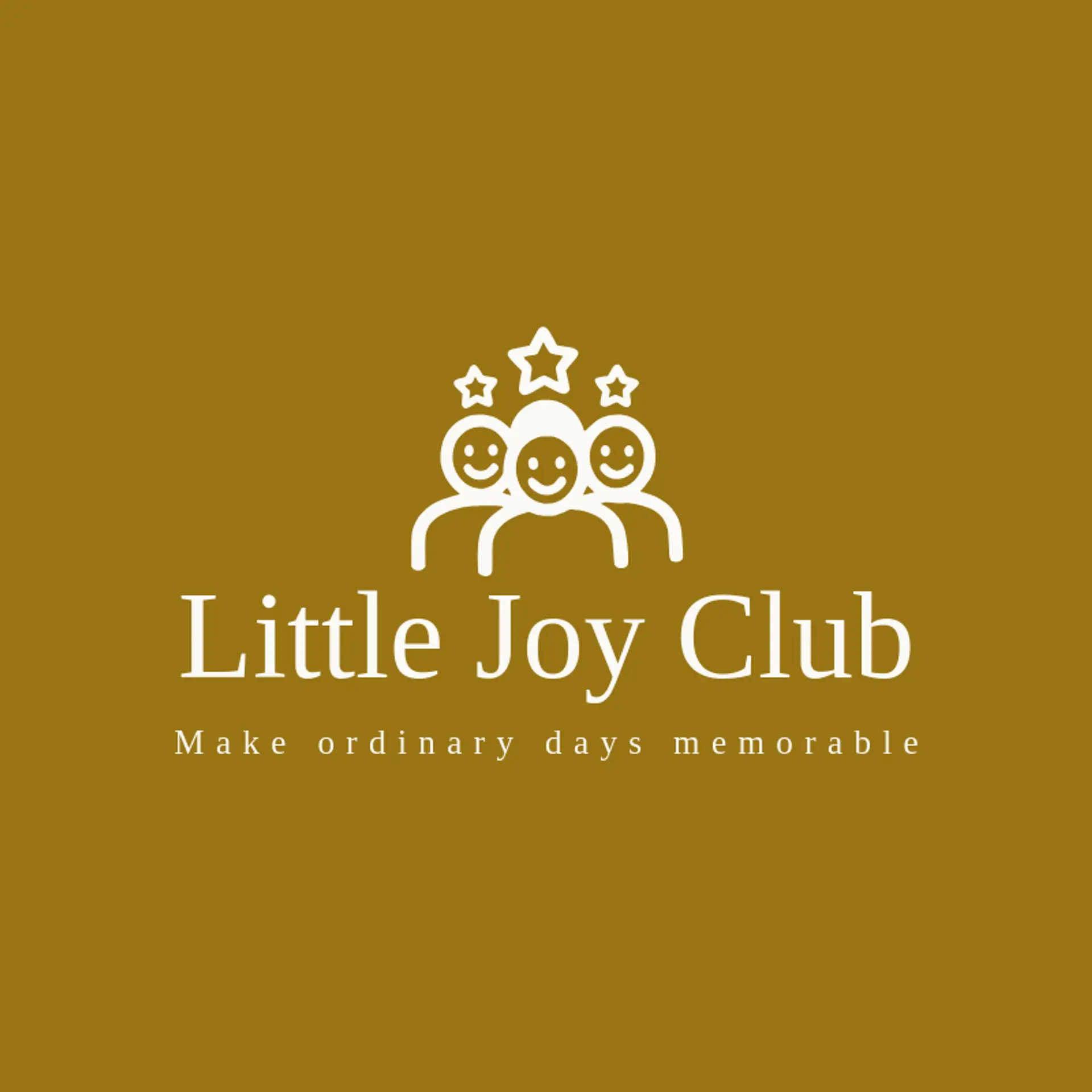 Little Joy Club logo for social club
