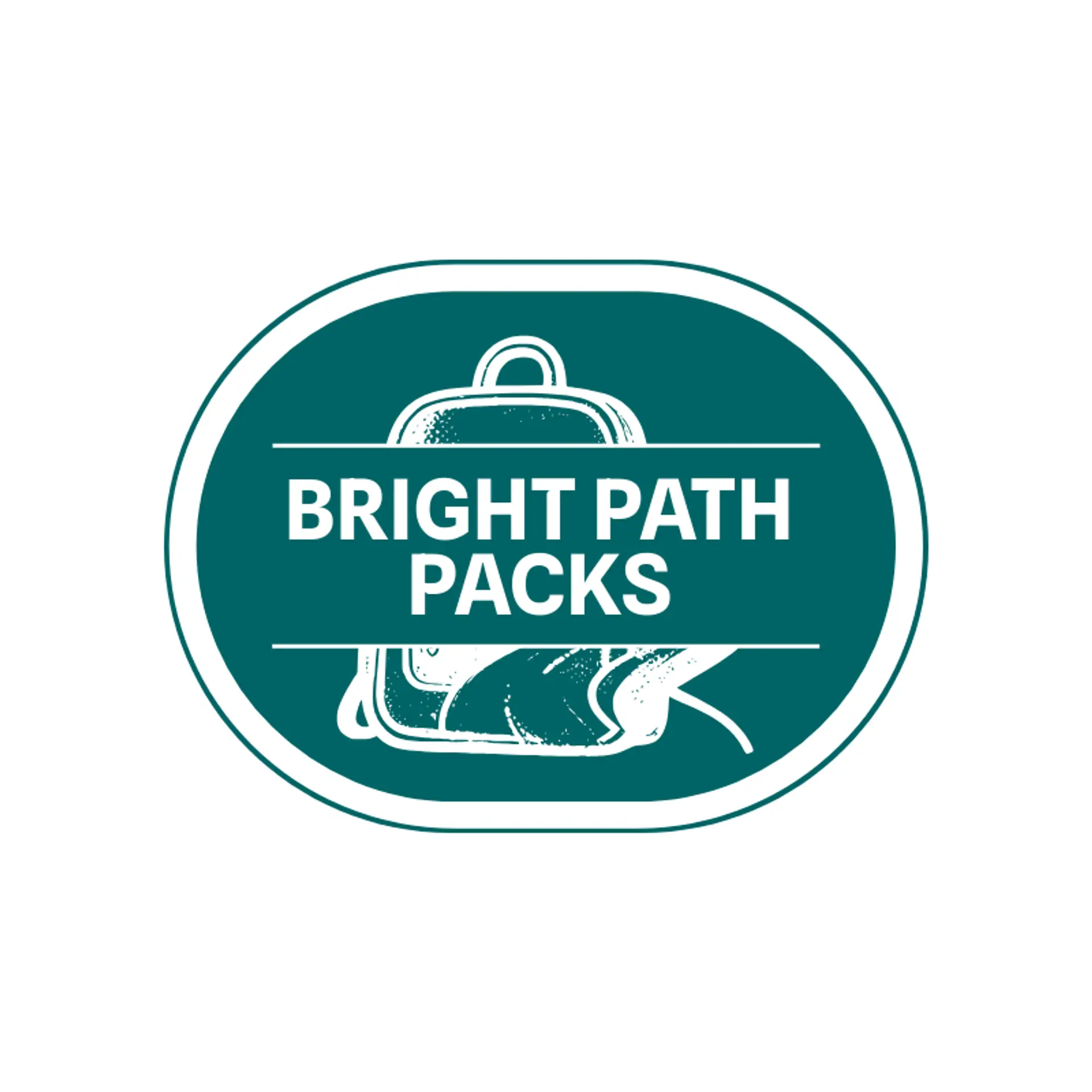 Bright Path Packs logo for bag