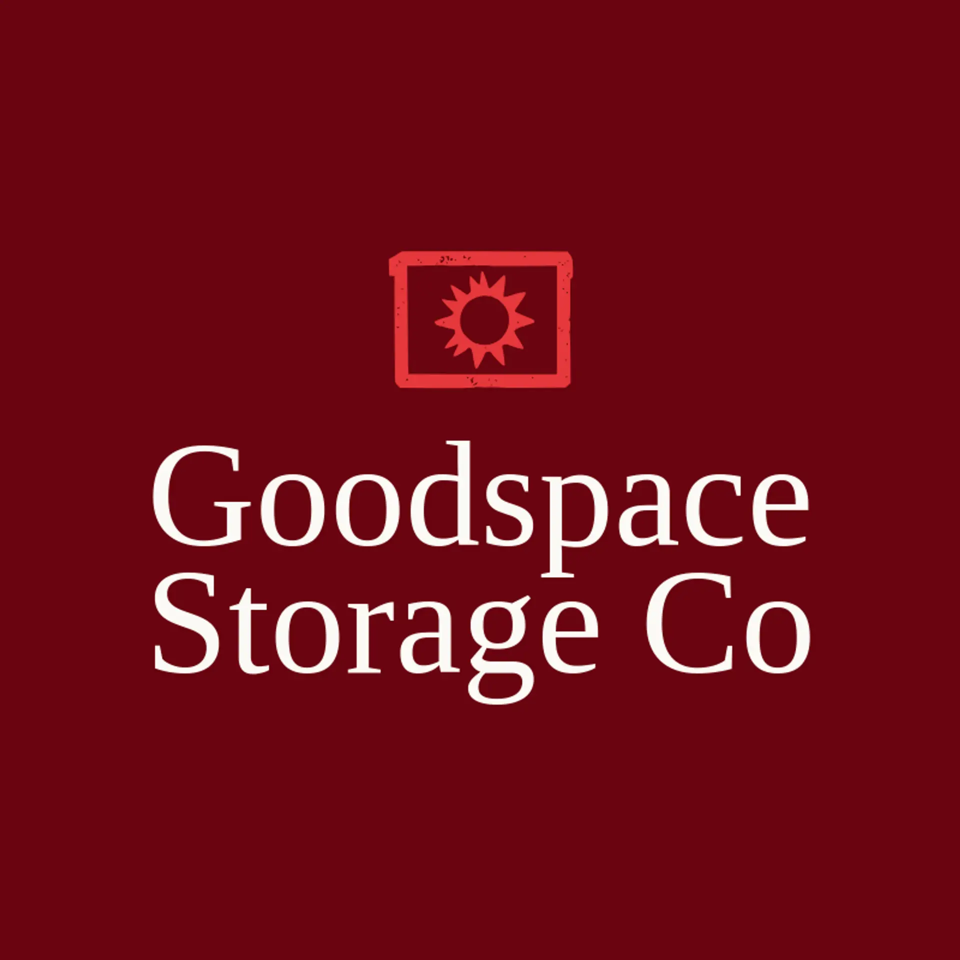 Goodspace Storage Co logo for storage