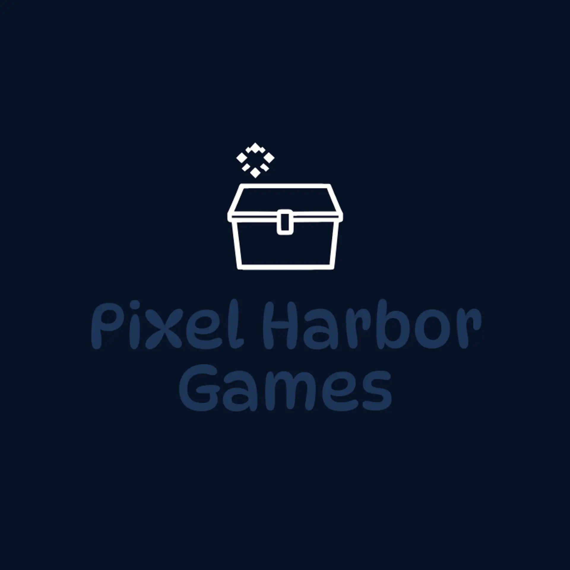 Pixel Harbor Games logo for video game