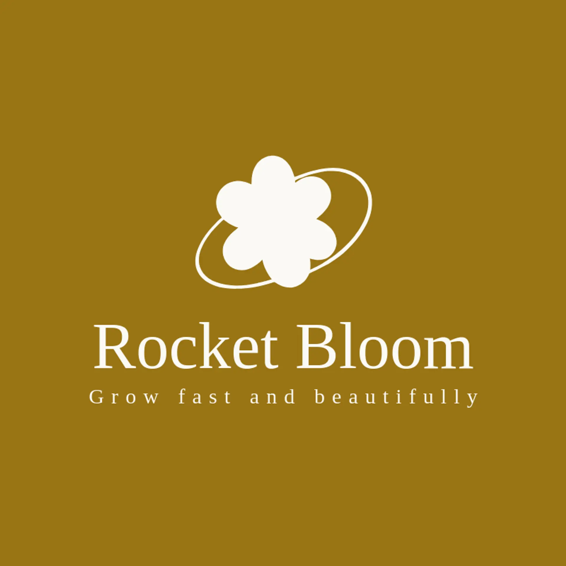 Rocket Bloom logo for orbit