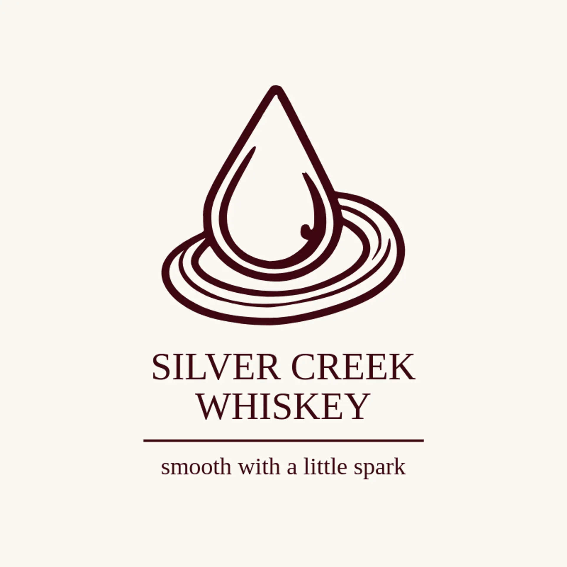 Silver Creek Whiskey logo for bourbon