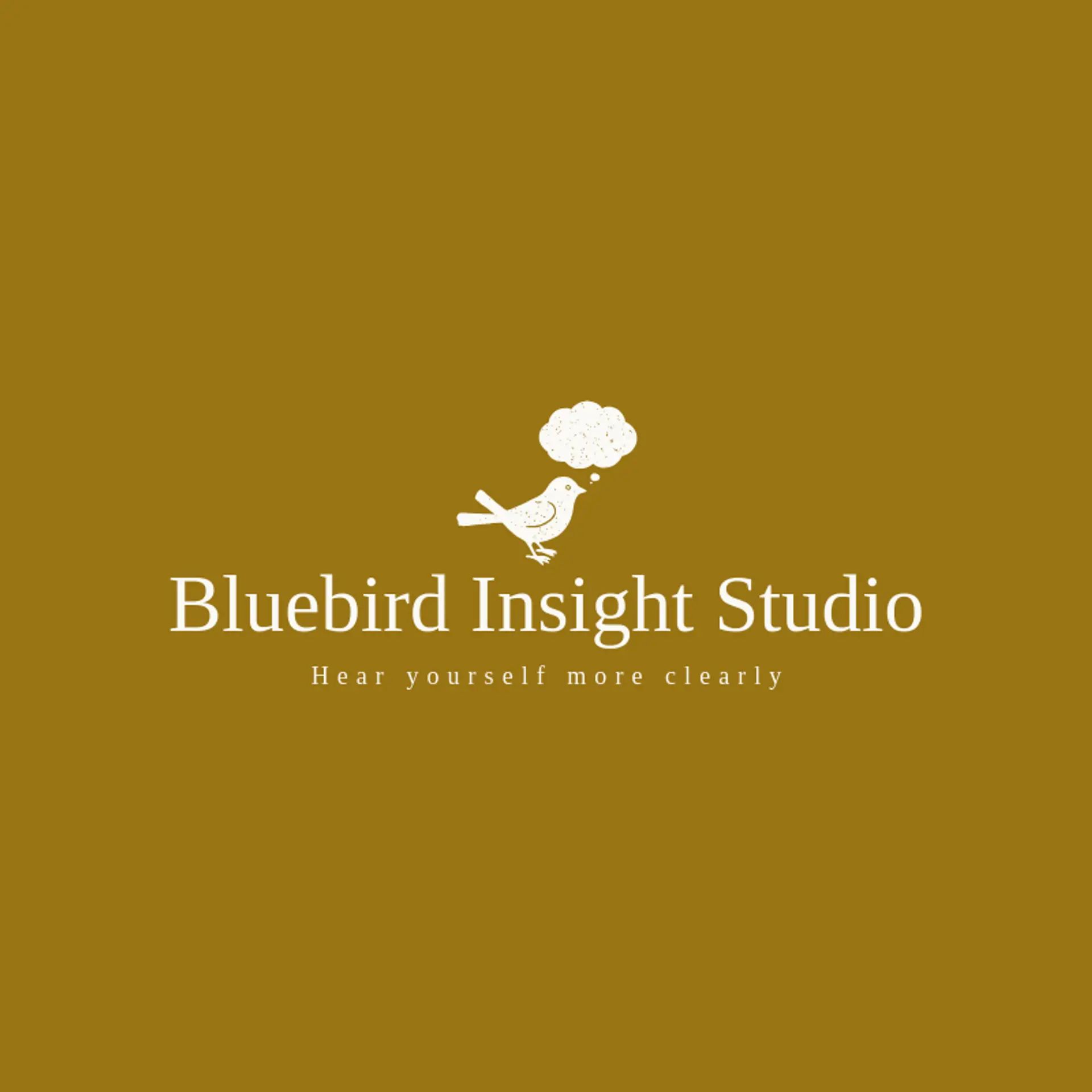 Bluebird Insight Studio logo for psychologist