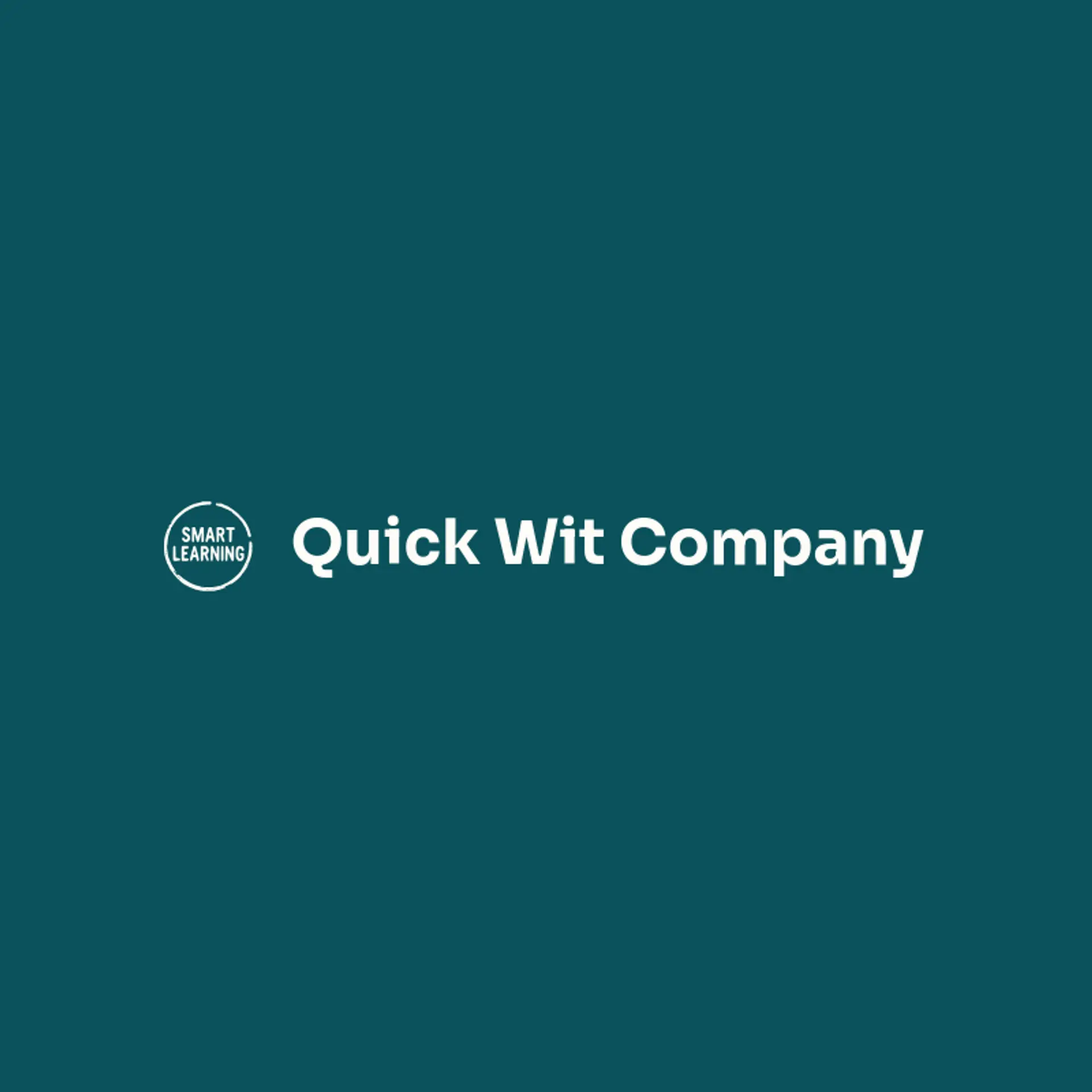 Quick Wit Company logo for smart