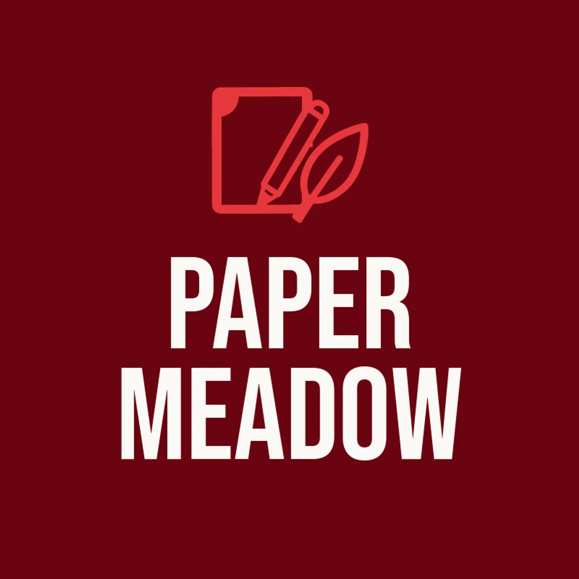 Paper Meadow logo for pen