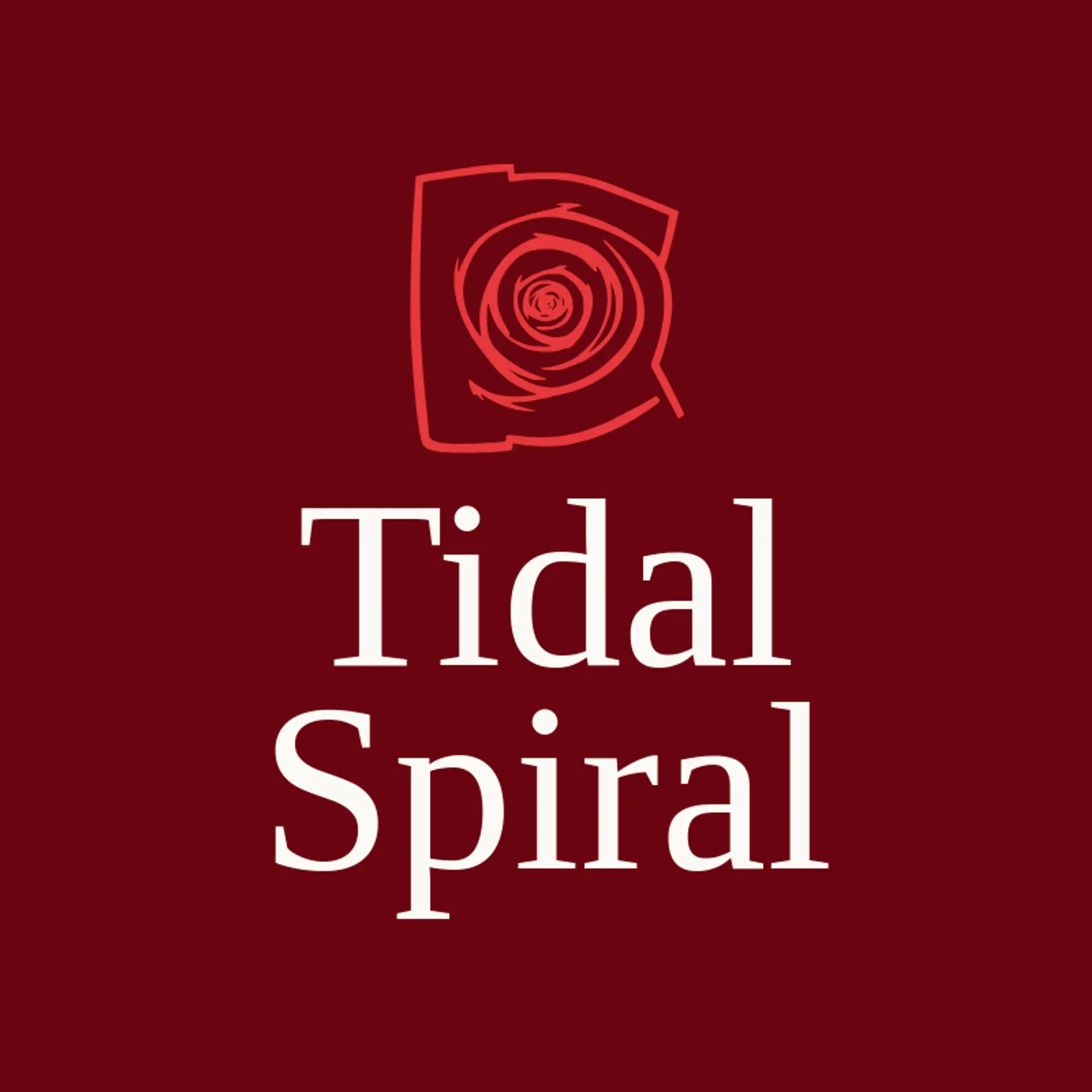 Tidal Spiral logo for vortex