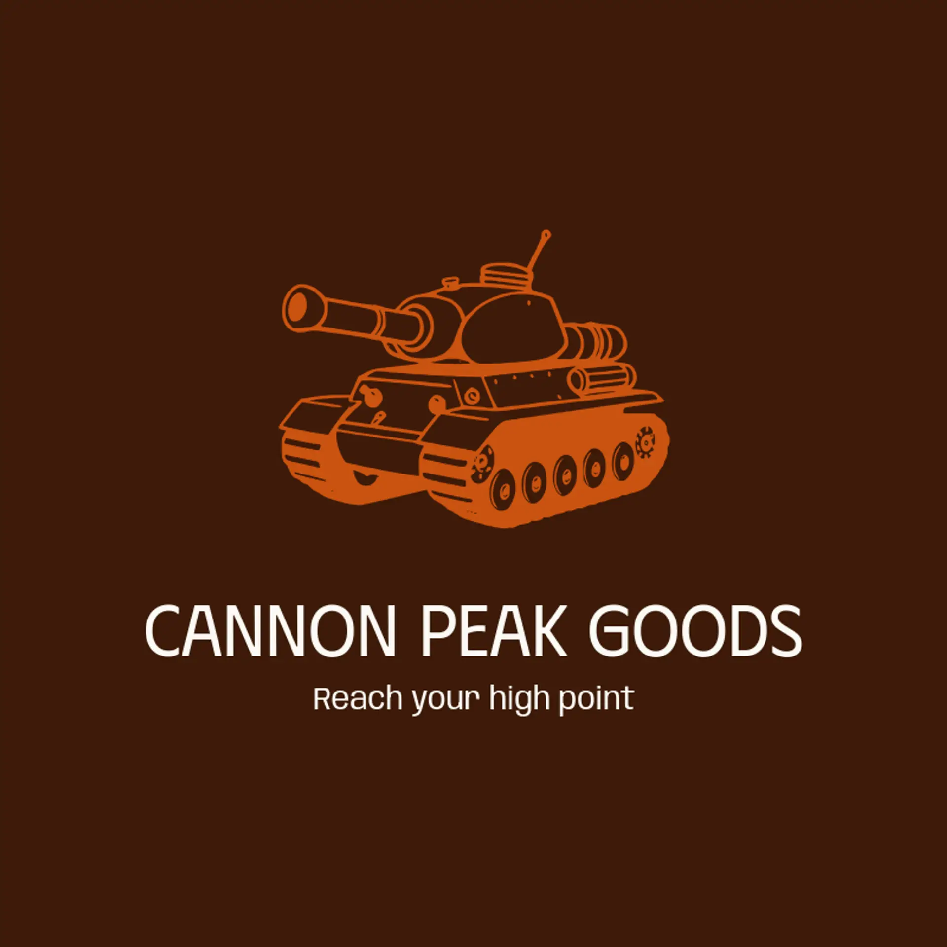 Cannon Peak Goods logo for cannon