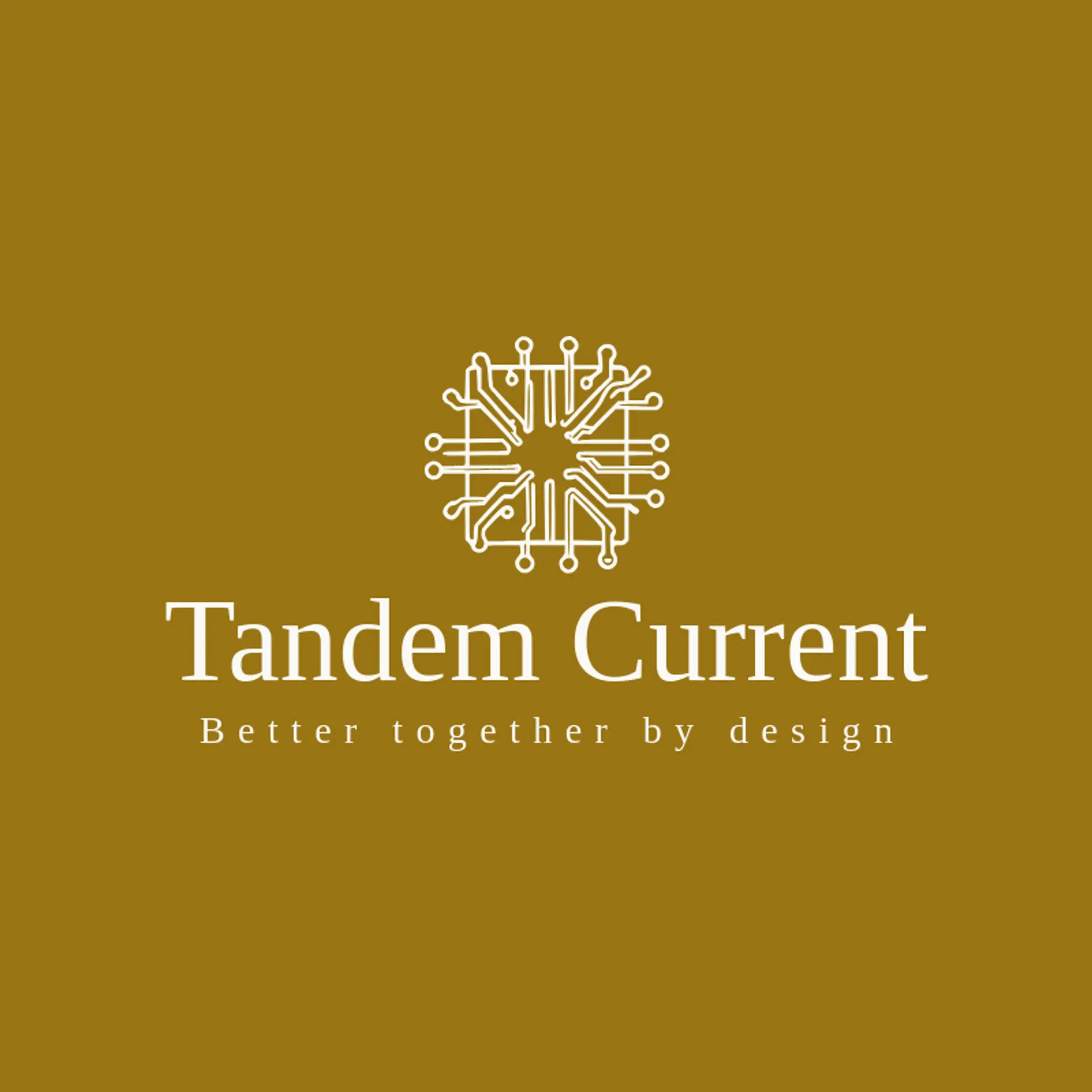 Tandem Current logo for circuit