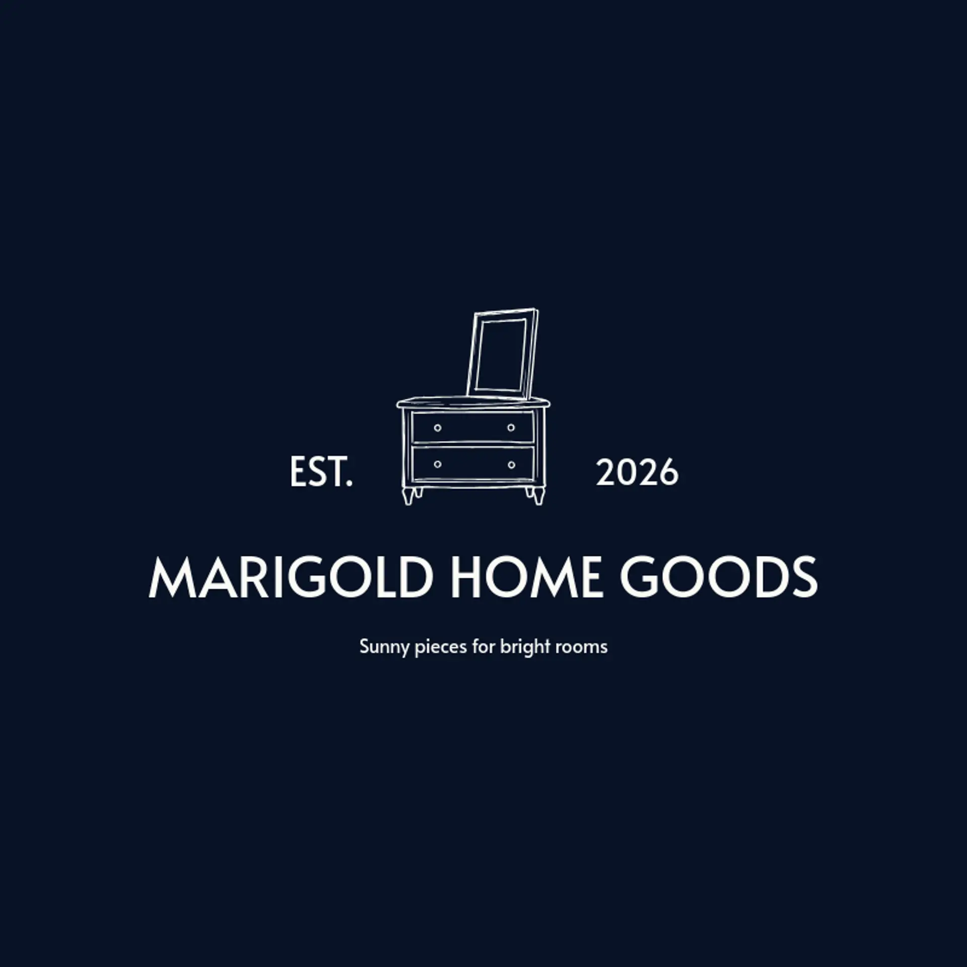 Marigold Home Goods logo for furniture