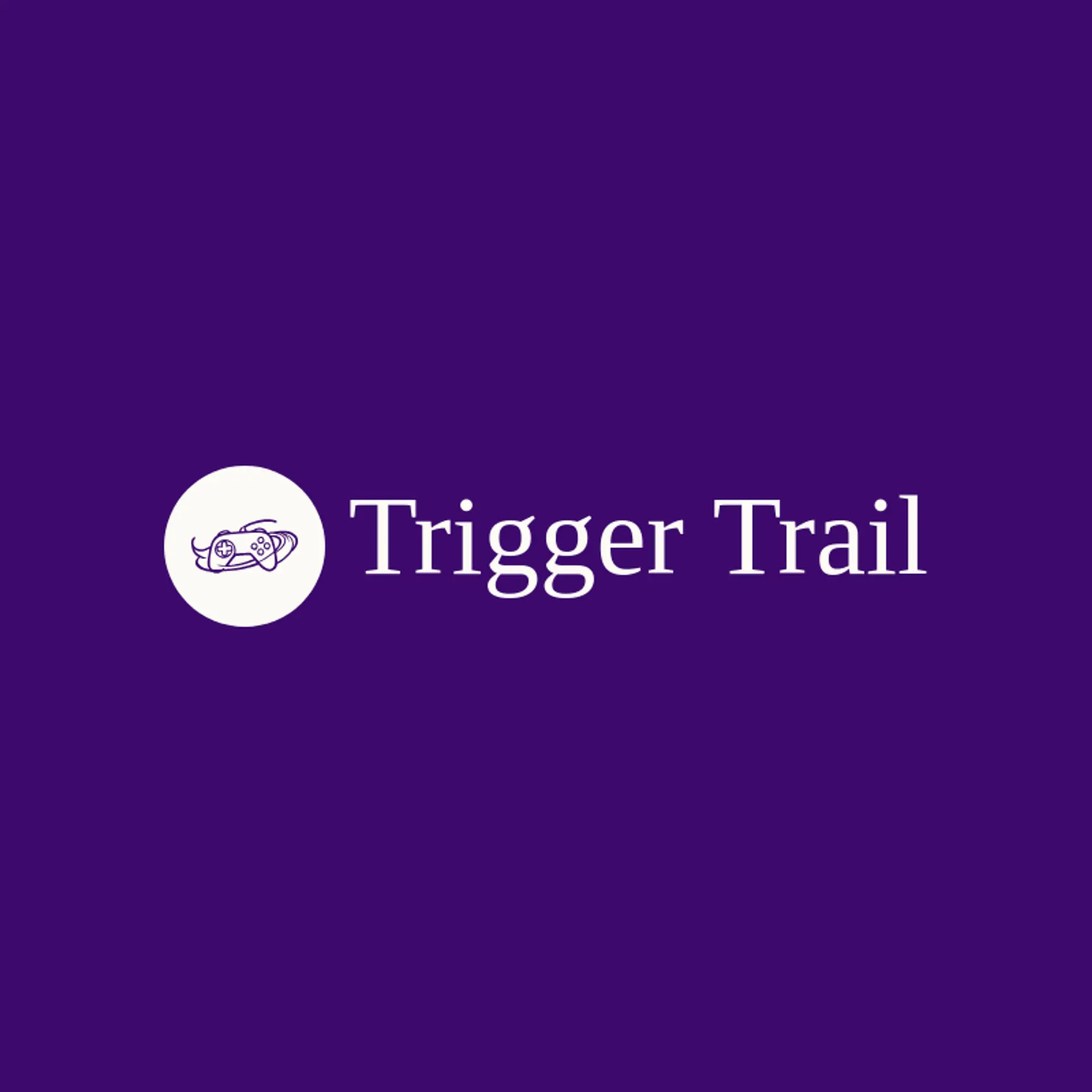Trigger Trail logo for game controller