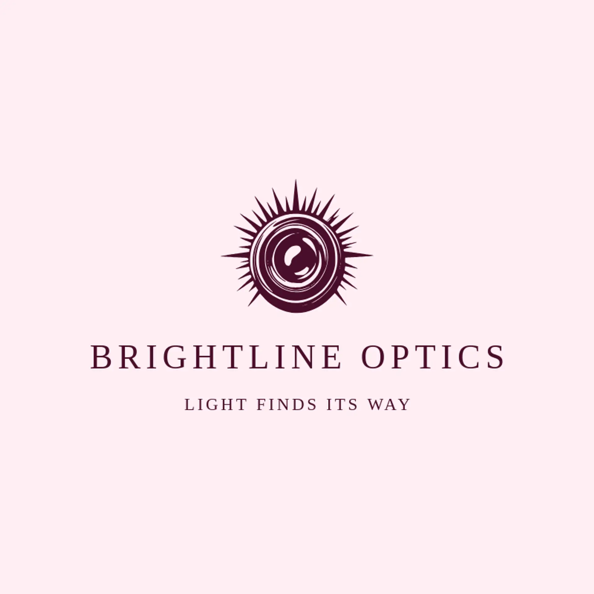 Brightline Optics logo for lens