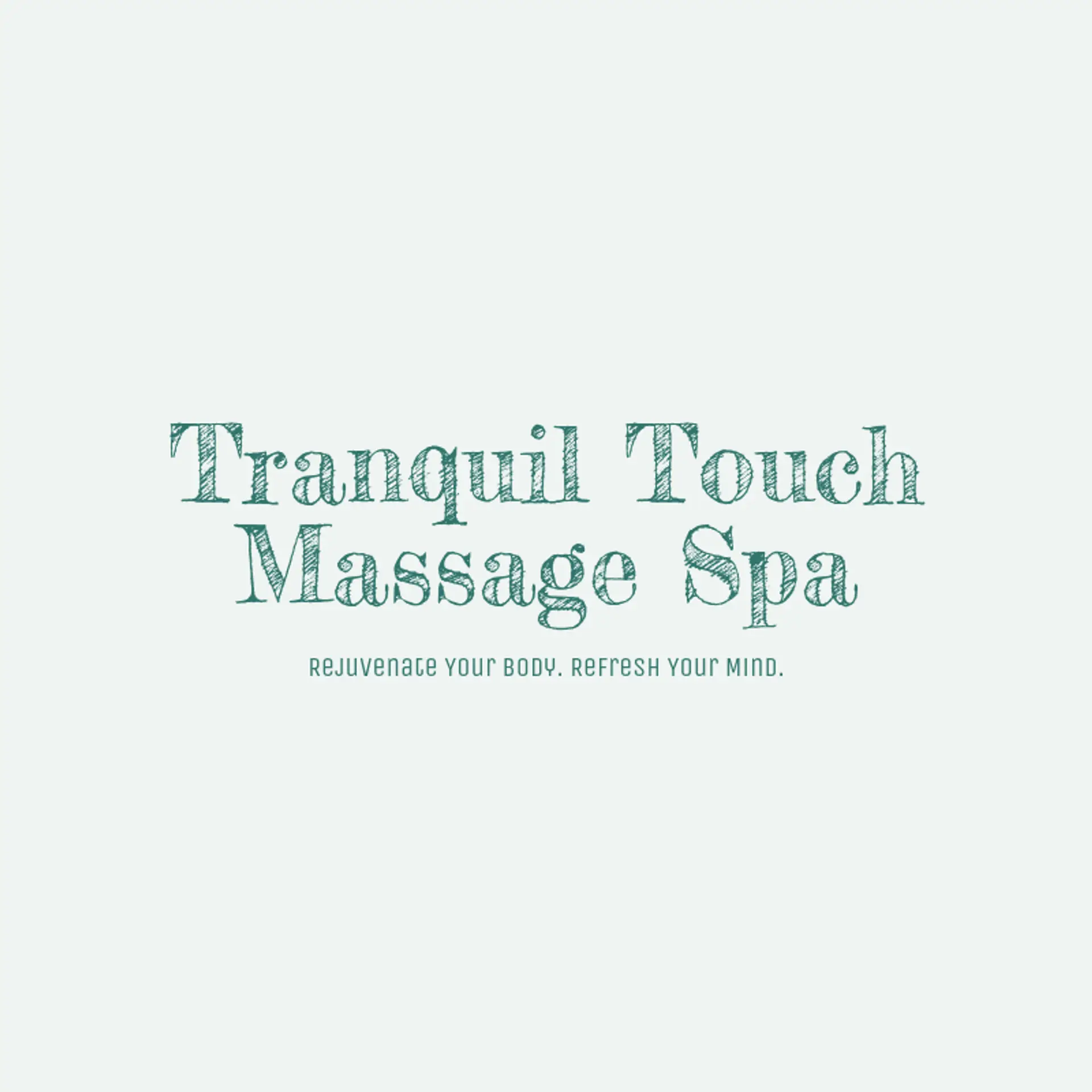 Serenity Touch Spa logo for massage spa
