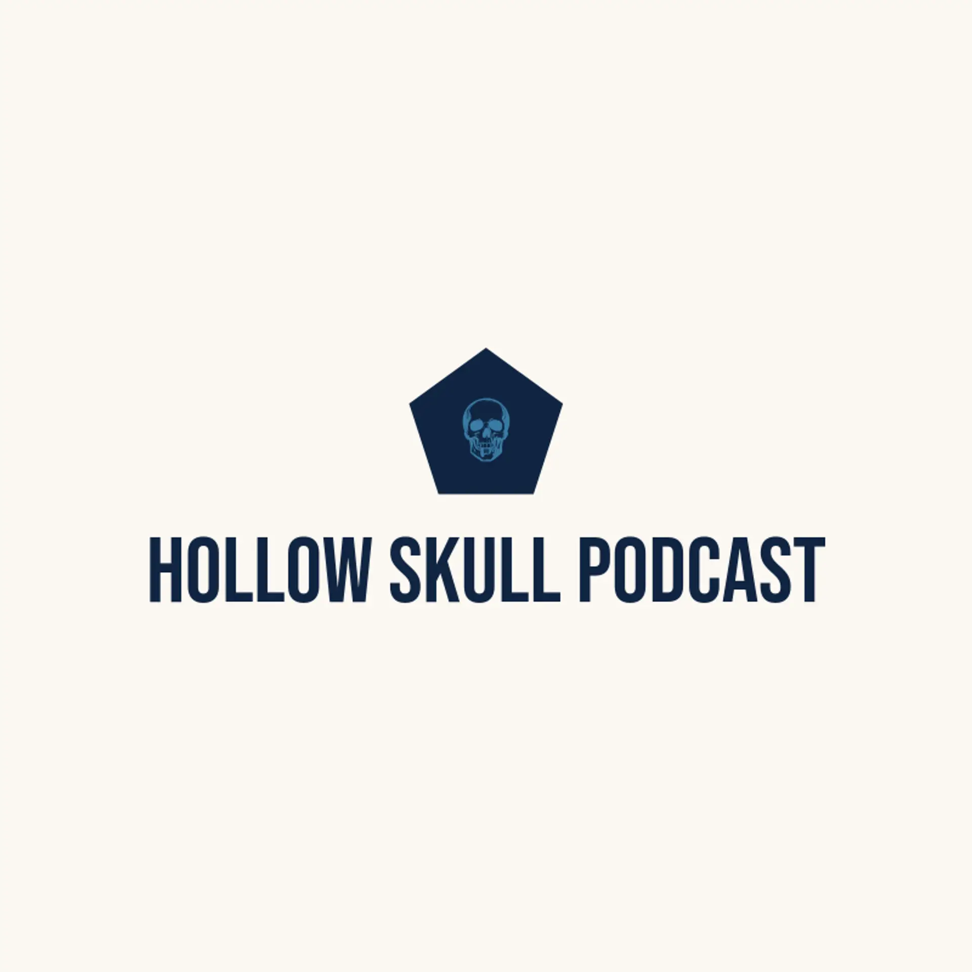 Hollow Skull Podcast logo for skull