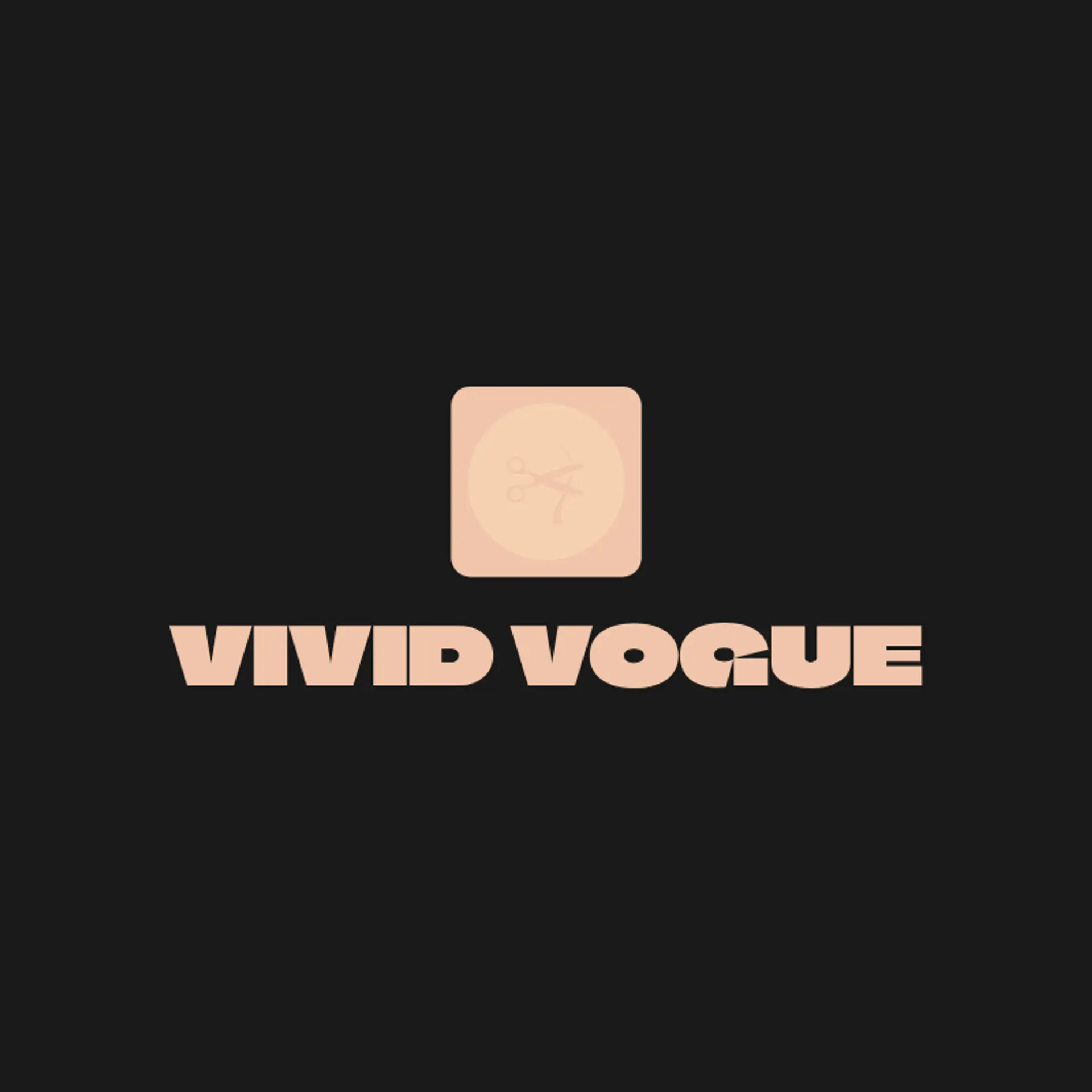 Vivid Vogue logo for beauty salon