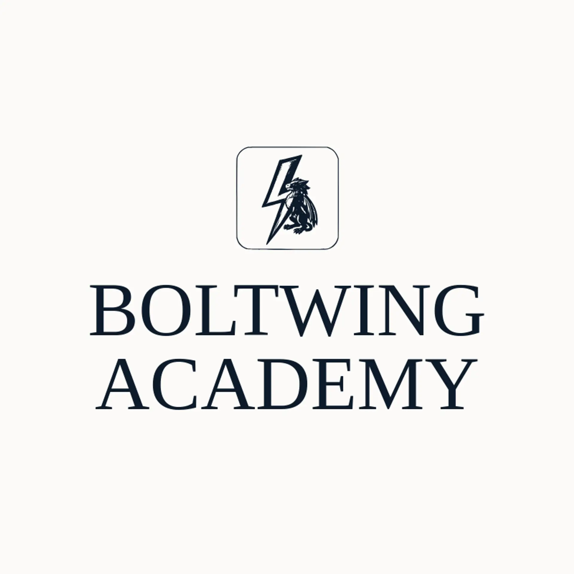Boltwing Academy logo for griffin