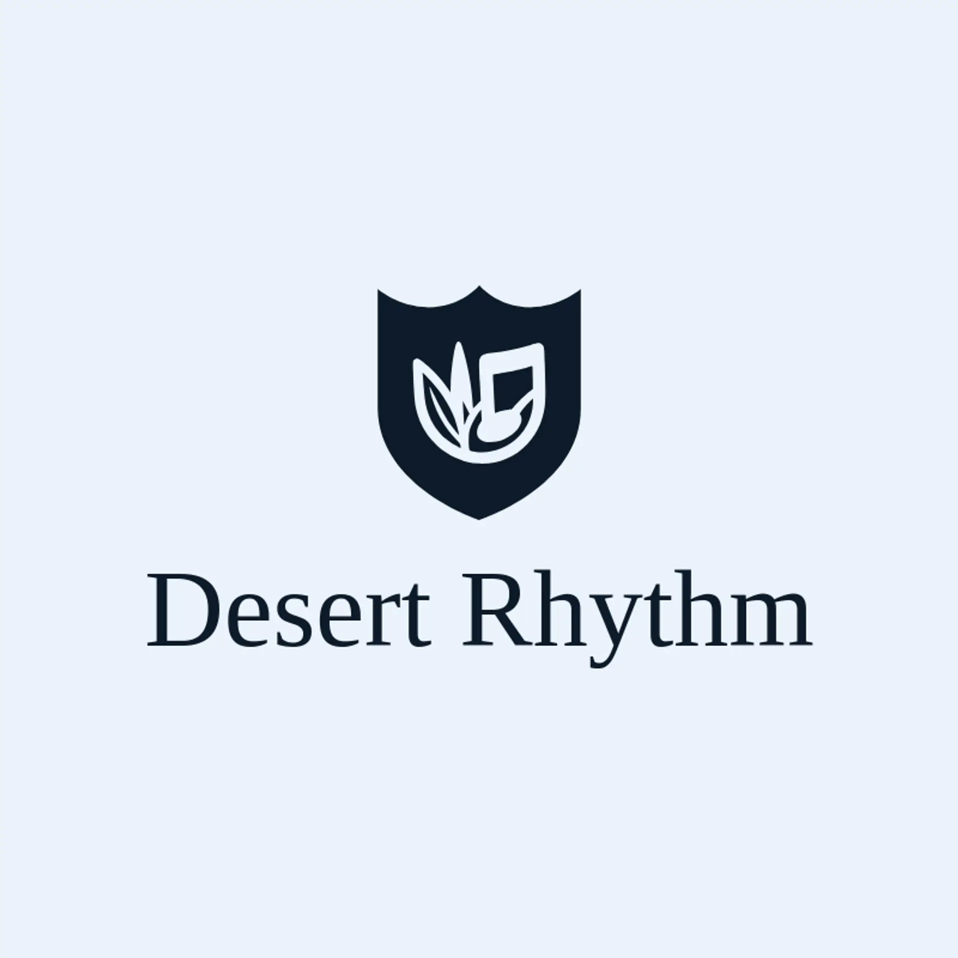 Desert Rhythm logo for tequila