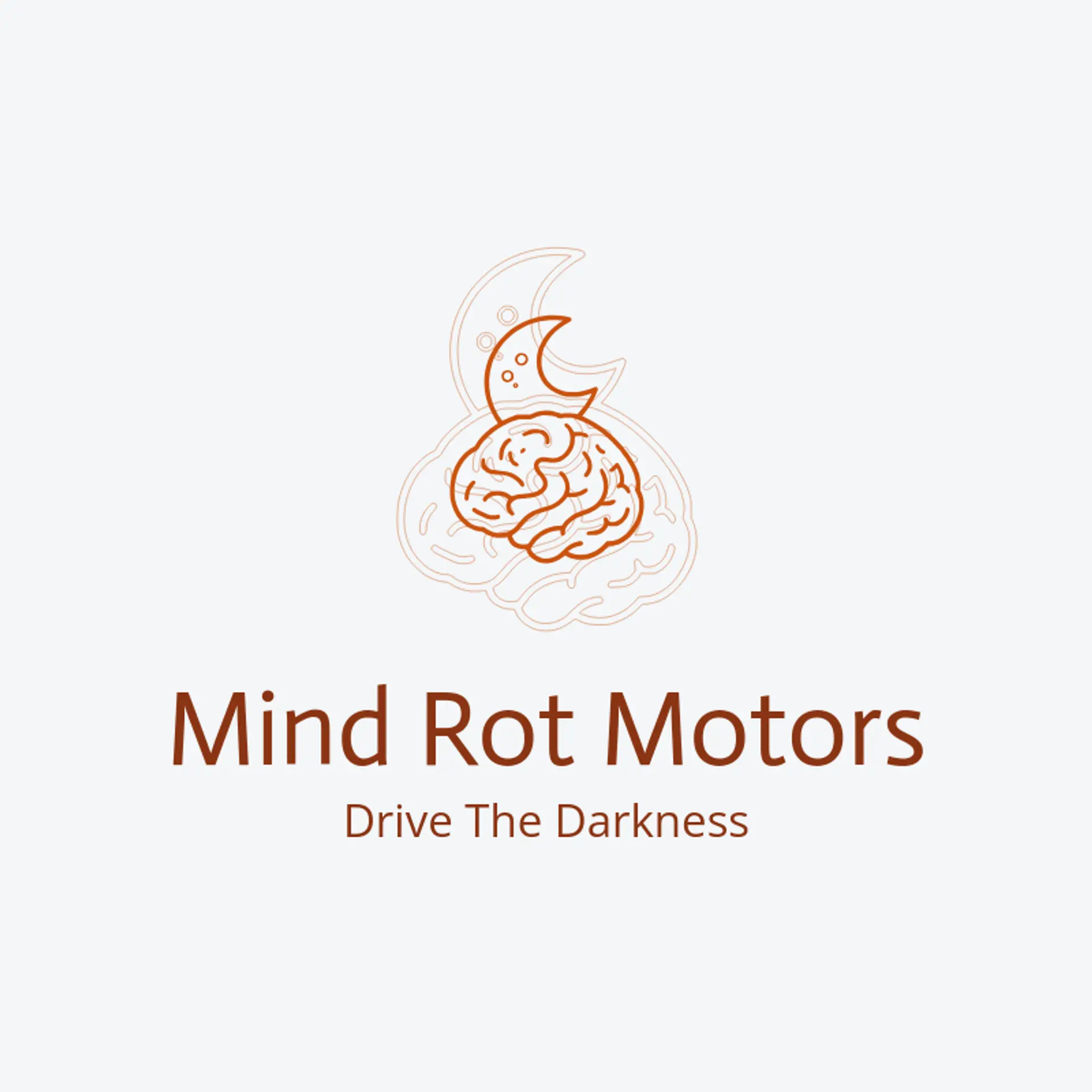 Mind Rot Motors logo for zombie