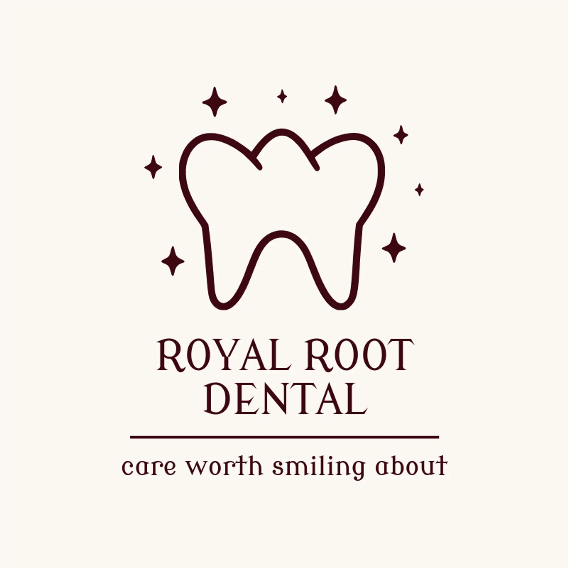 Royal Root Dental logo for dental