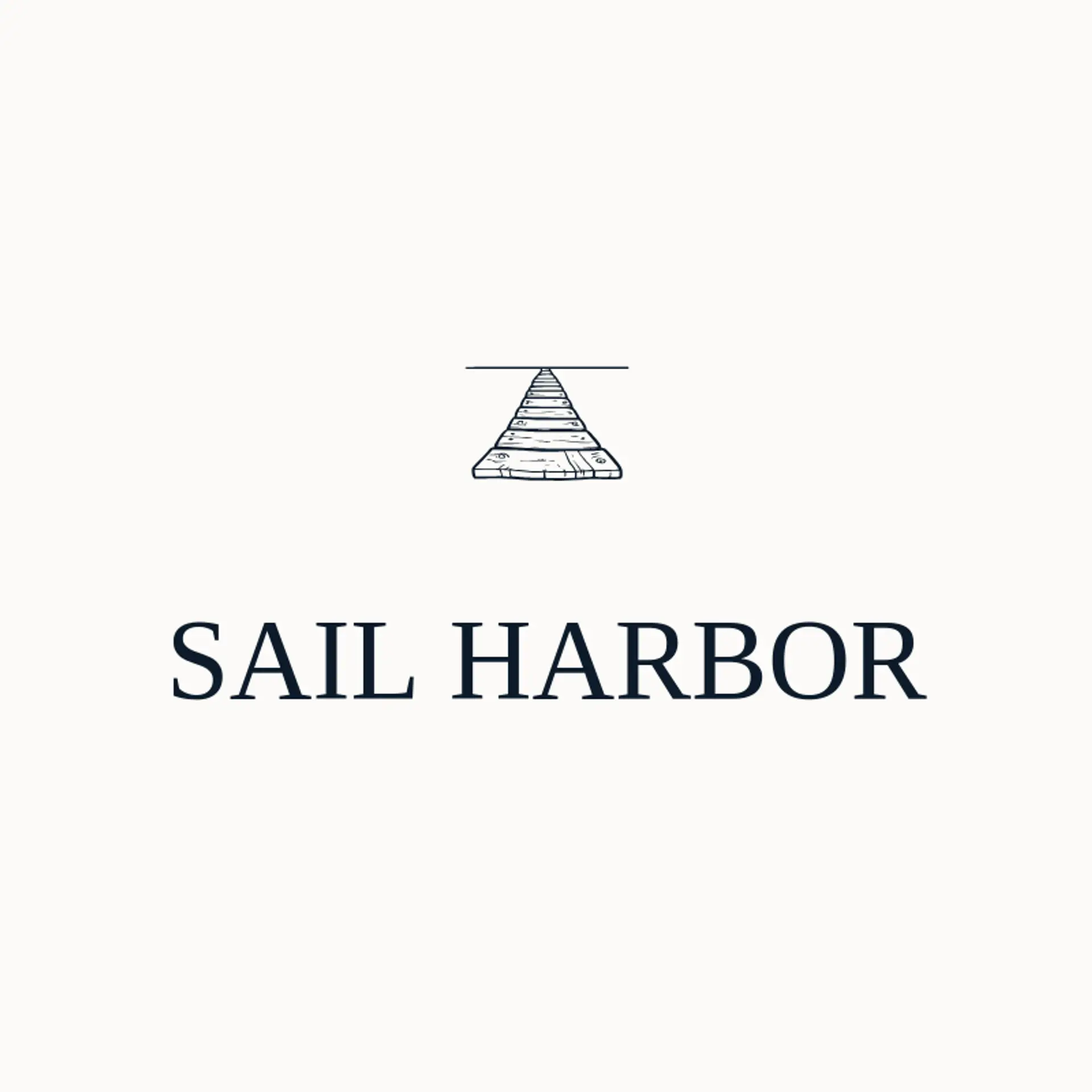 Sail Harbor logo for marina