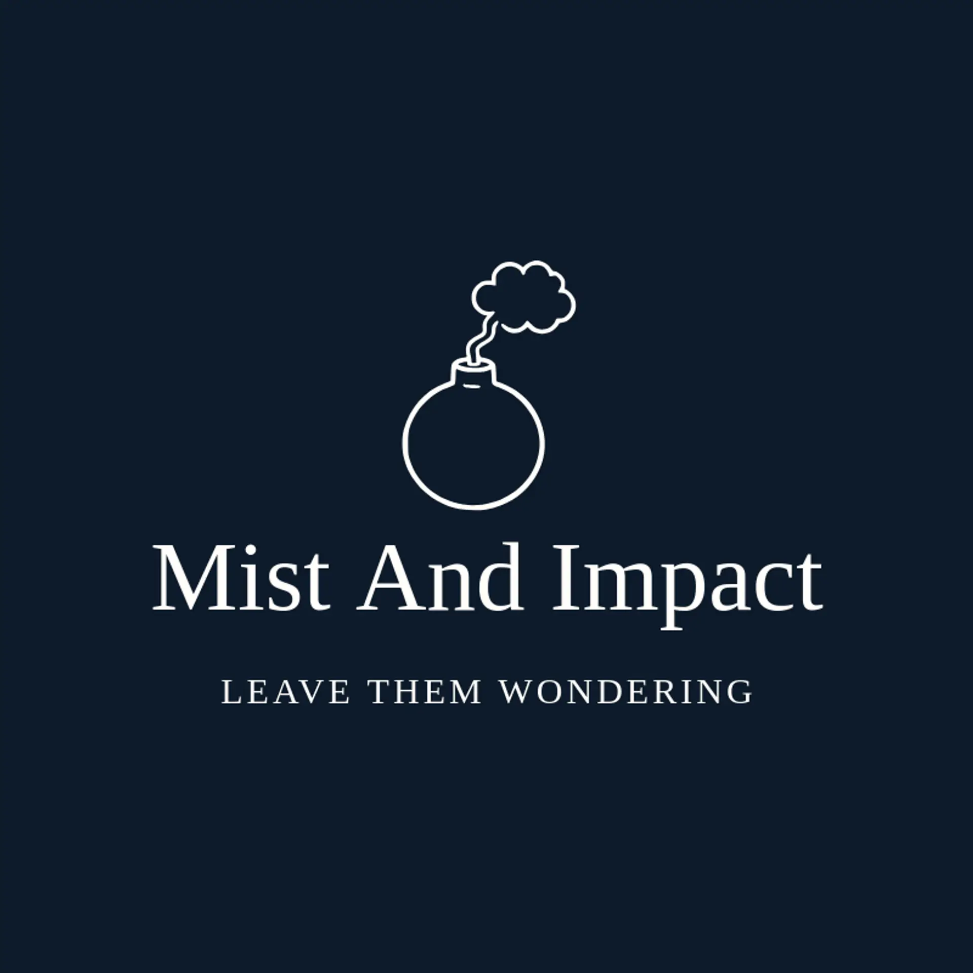 Mist And Impact logo for bomb