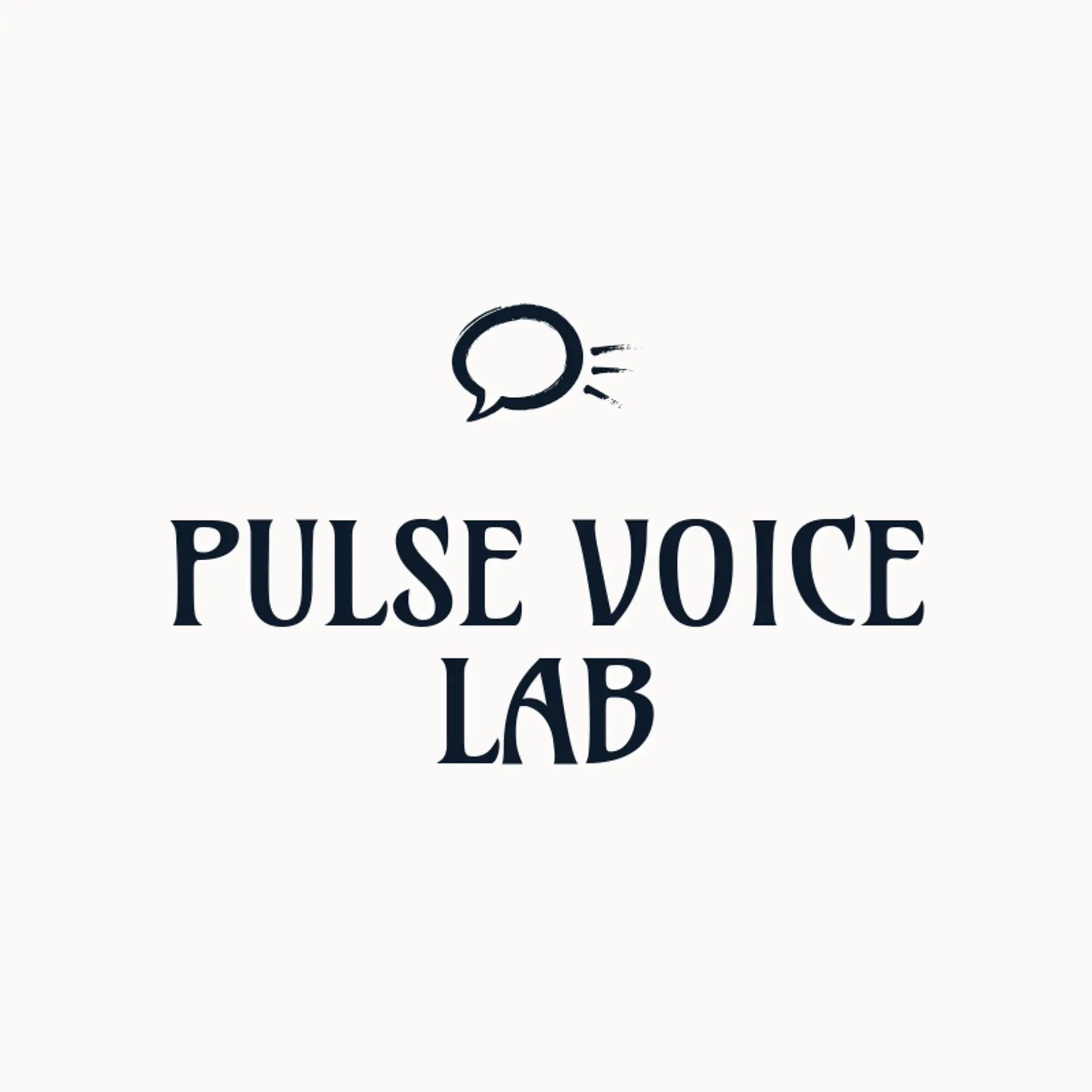 Pulse Voice Lab logo for social media