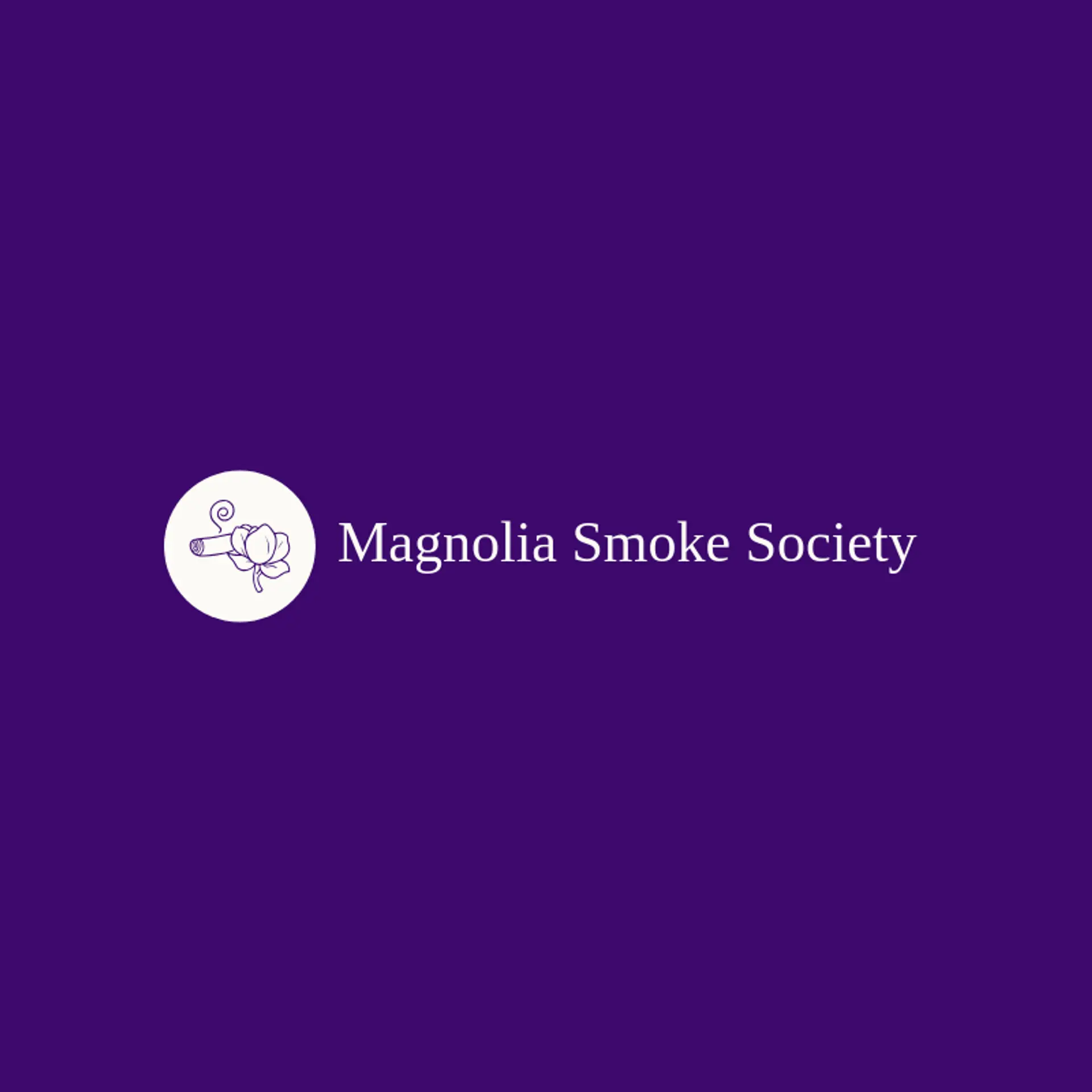 Magnolia Smoke Society logo for cigar