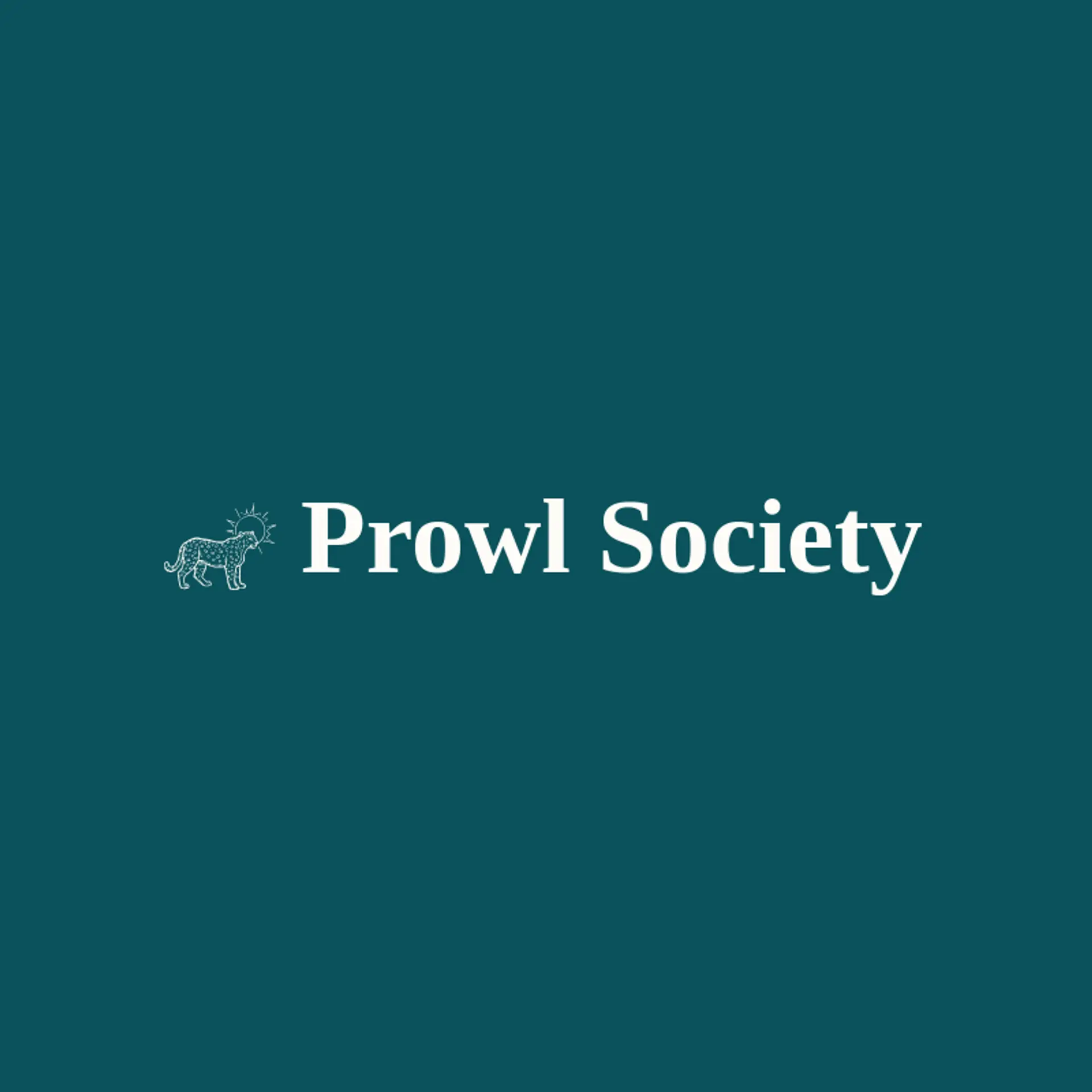 Prowl Society logo for leopard