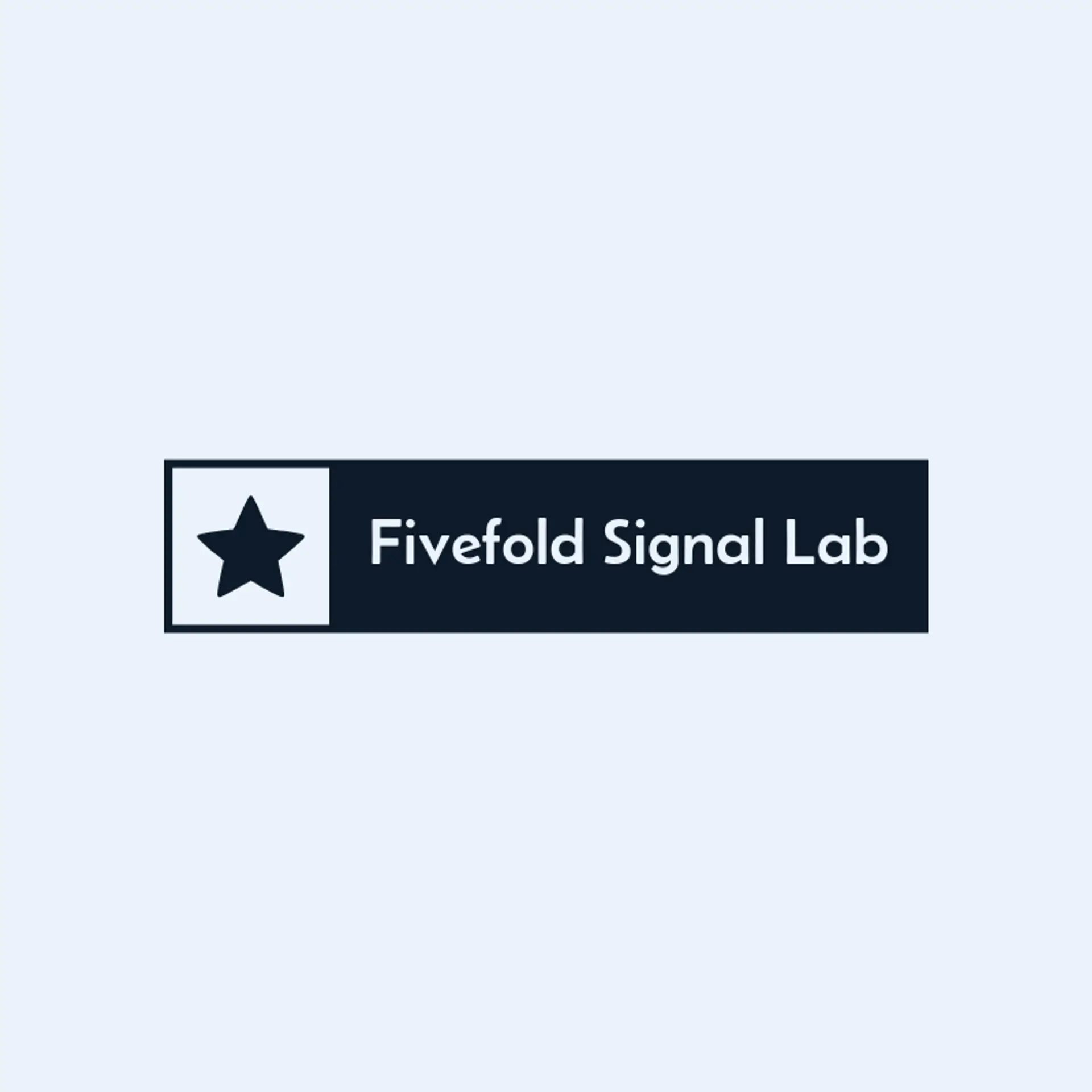 Fivefold Signal Lab logo for pentagram