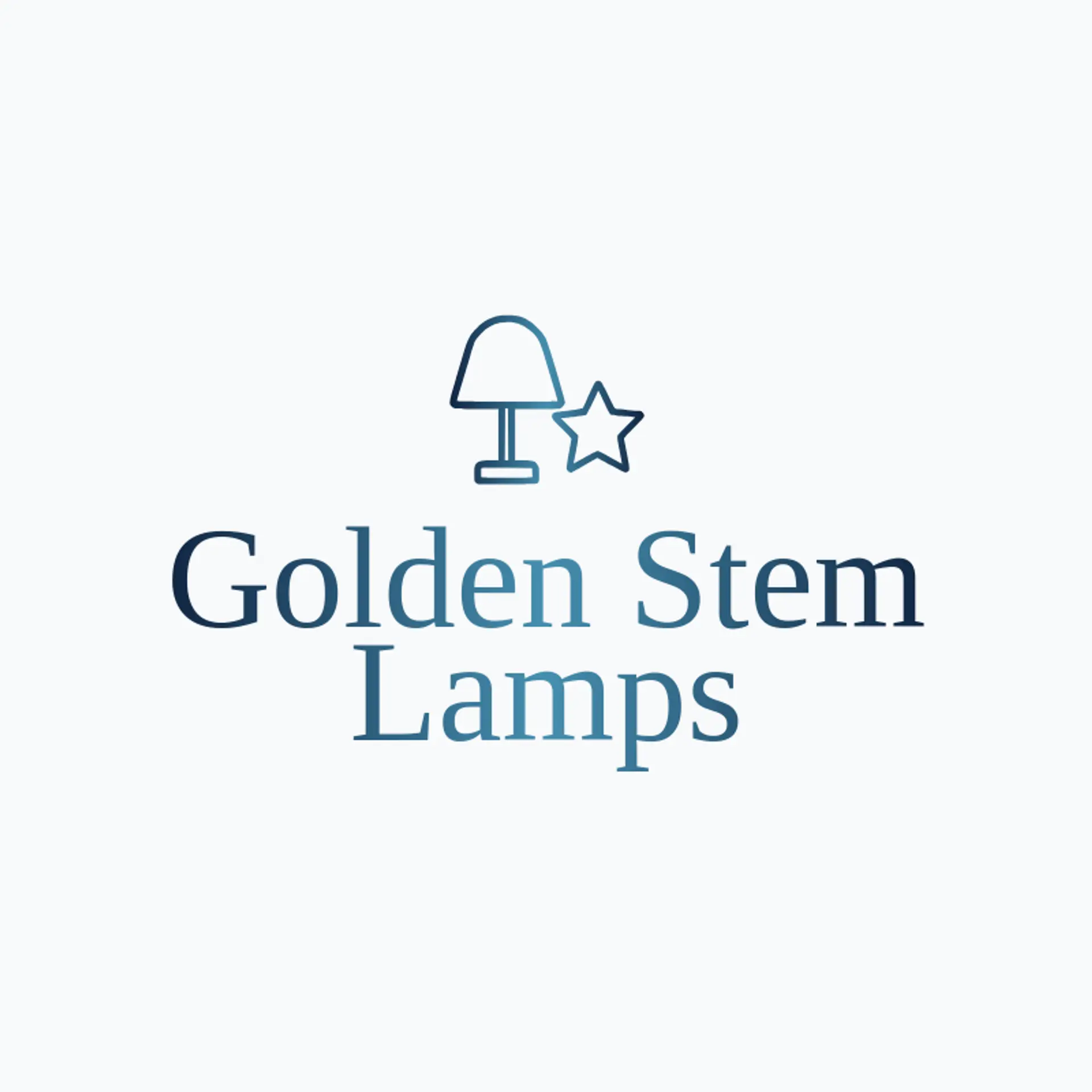 Golden Stem Lamps logo for lamp