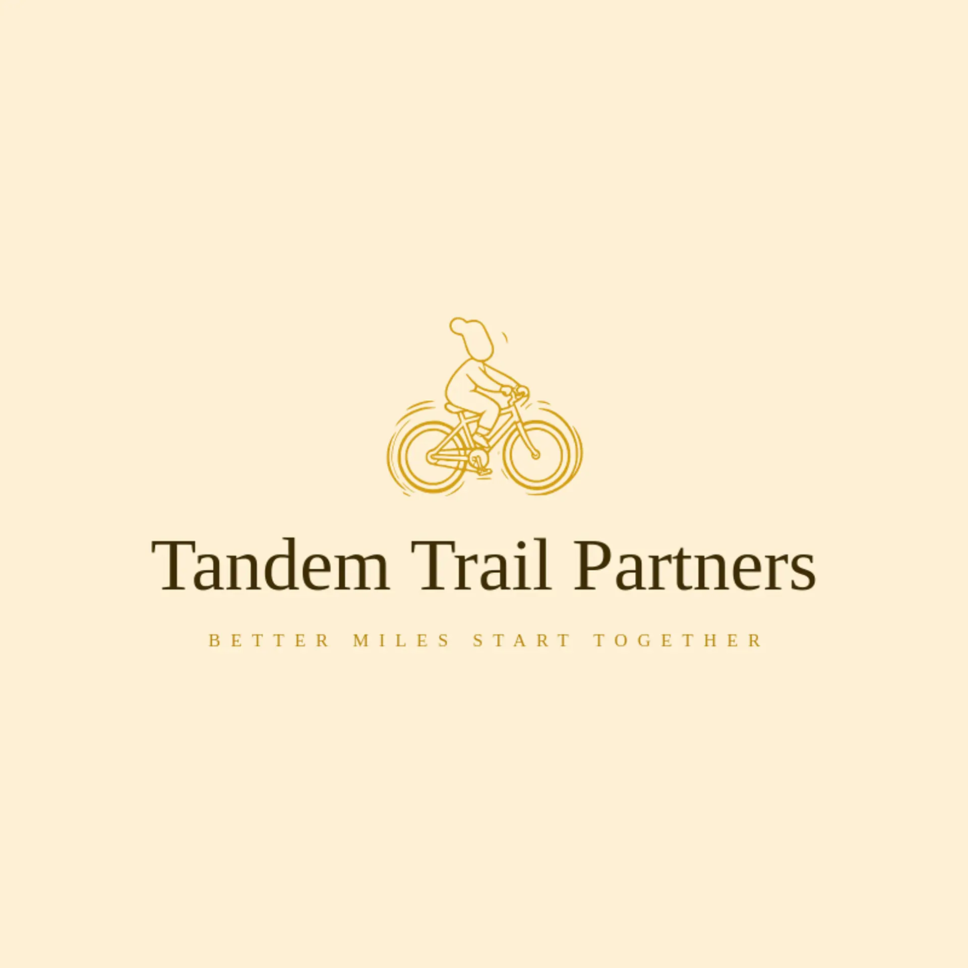 Tandem Trail Partners logo for rider