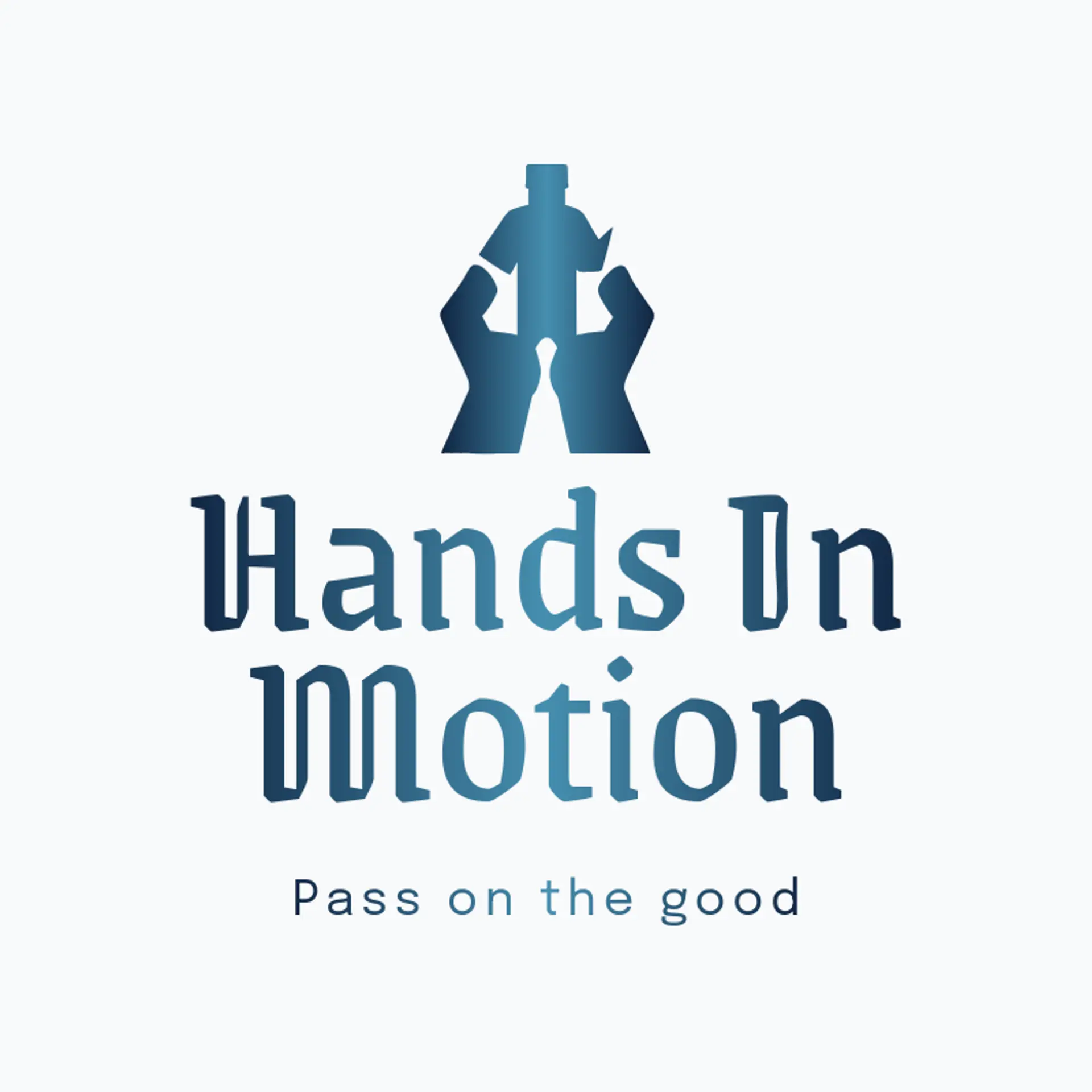 Hands In Motion logo for recycling