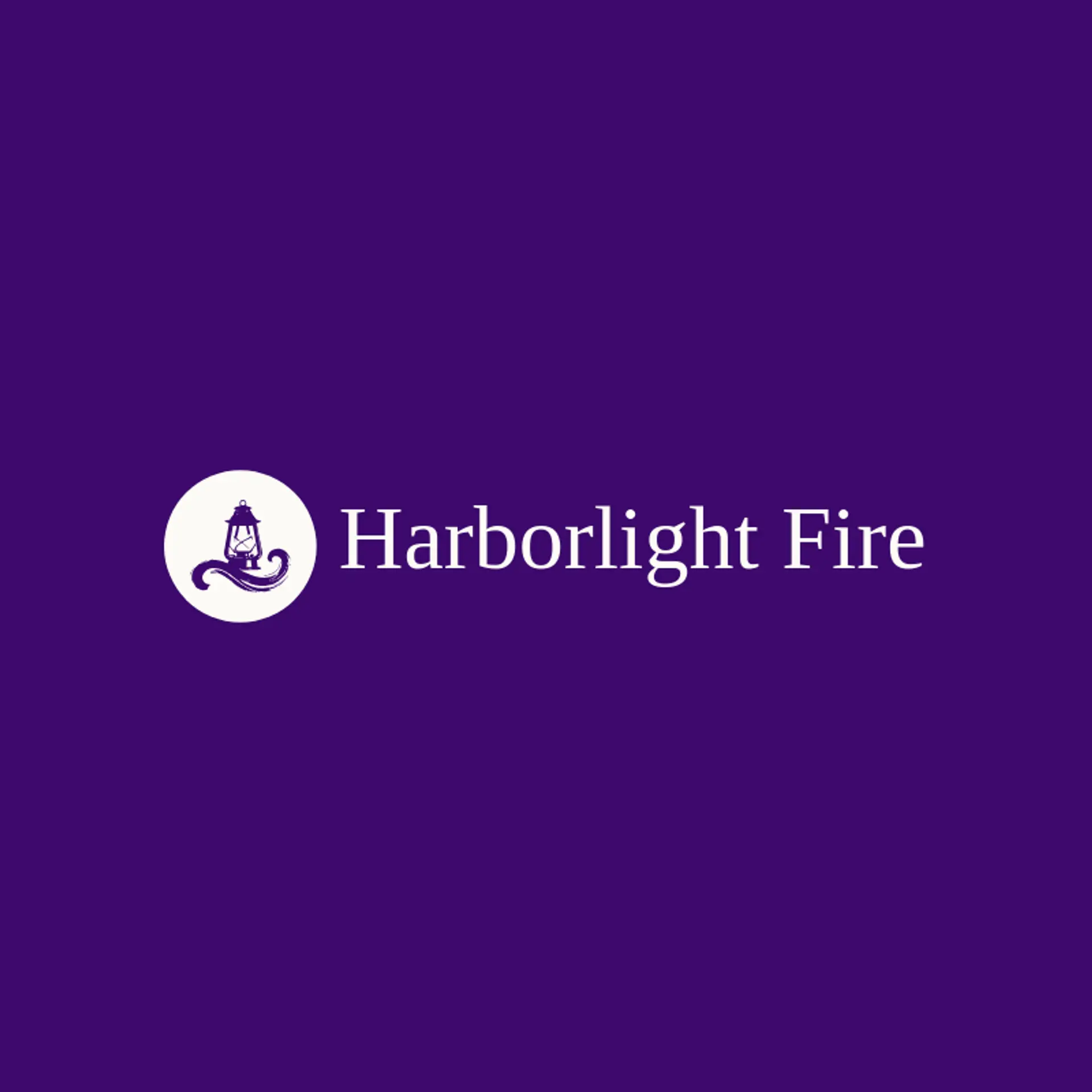 Harborlight Fire logo for fire station