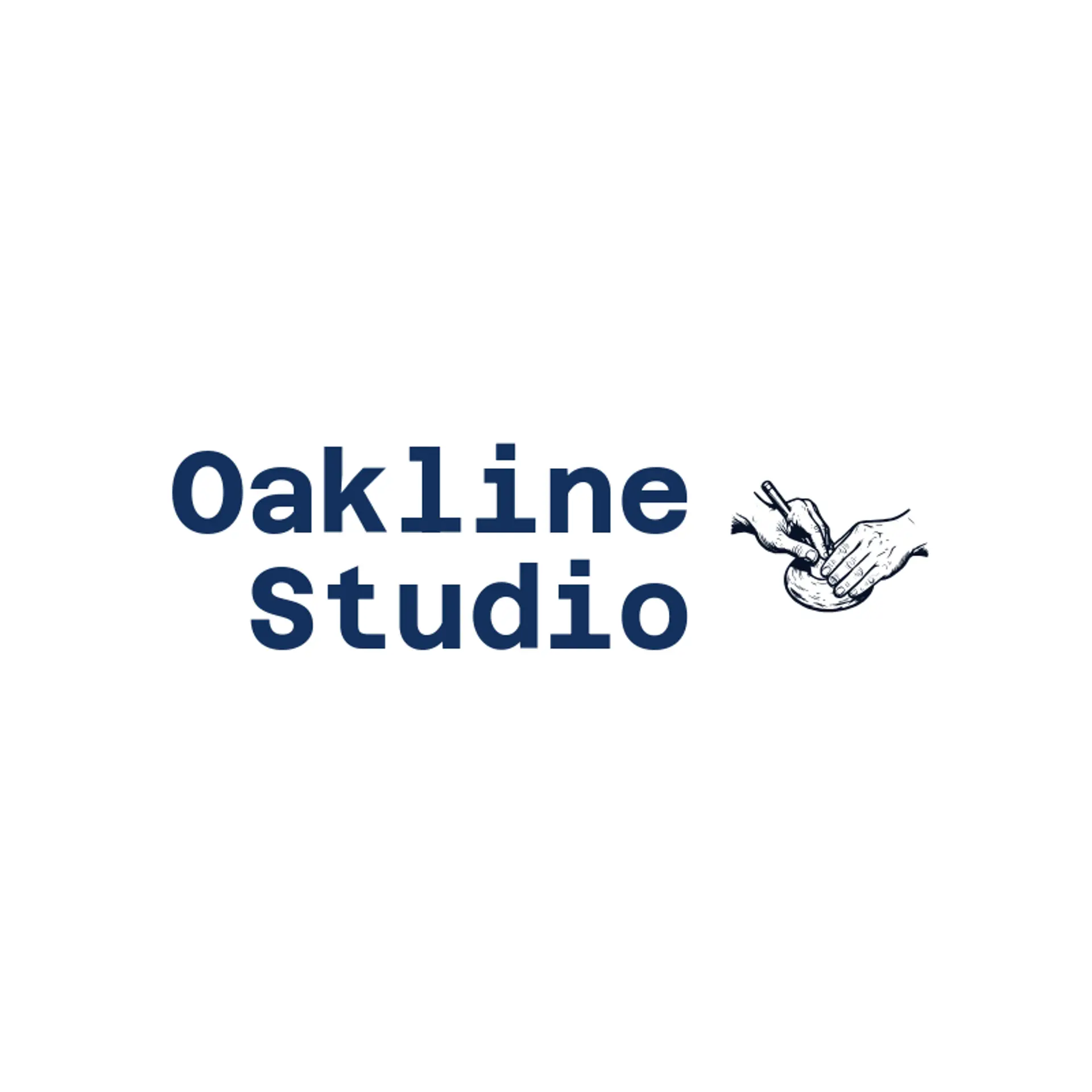 Oakline Studio logo for clay