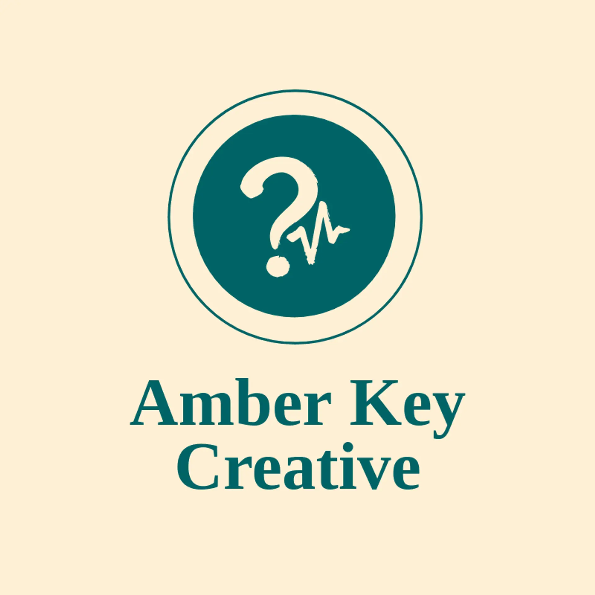 Amber Key Creative logo for mystery