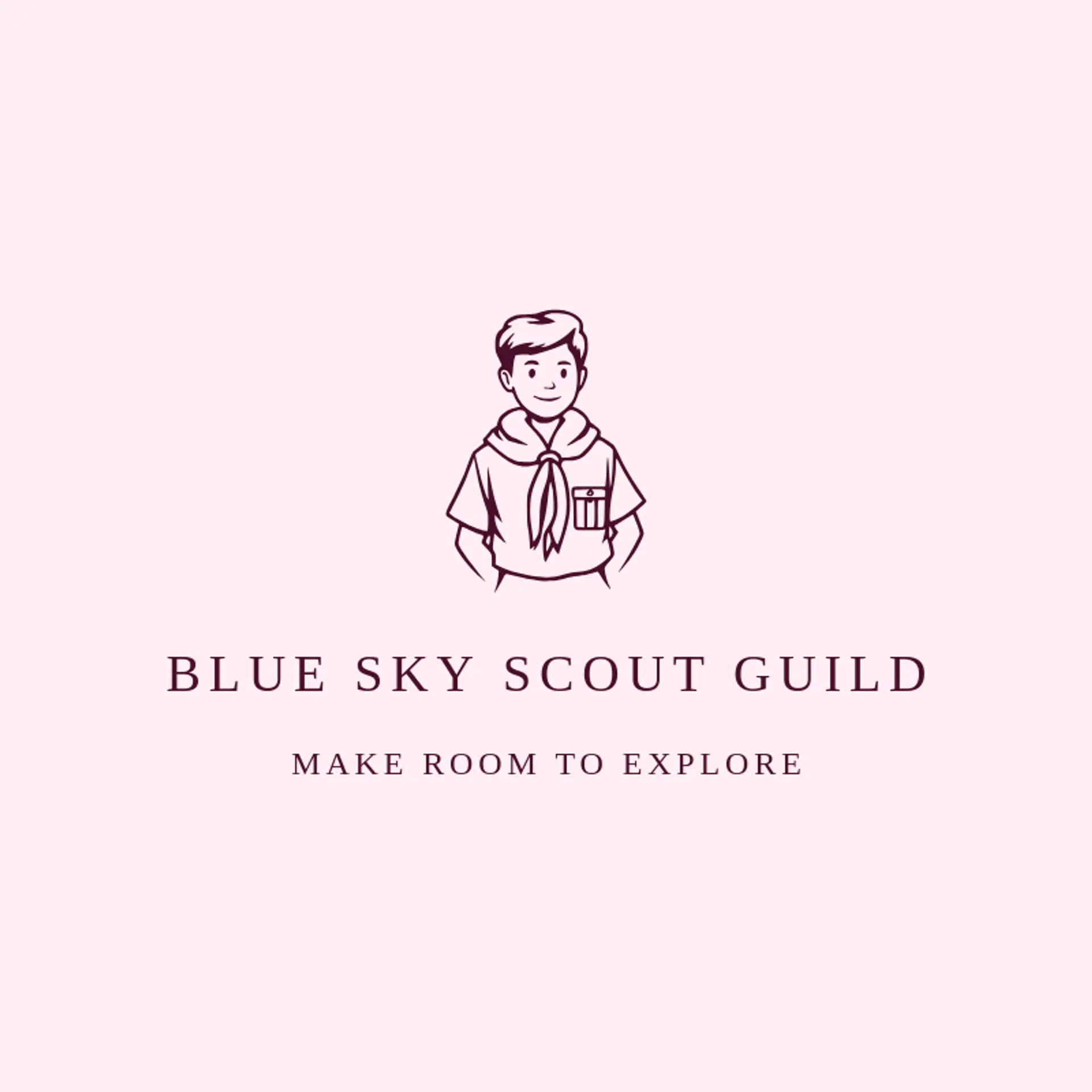 Blue Sky Scout Guild logo for scout