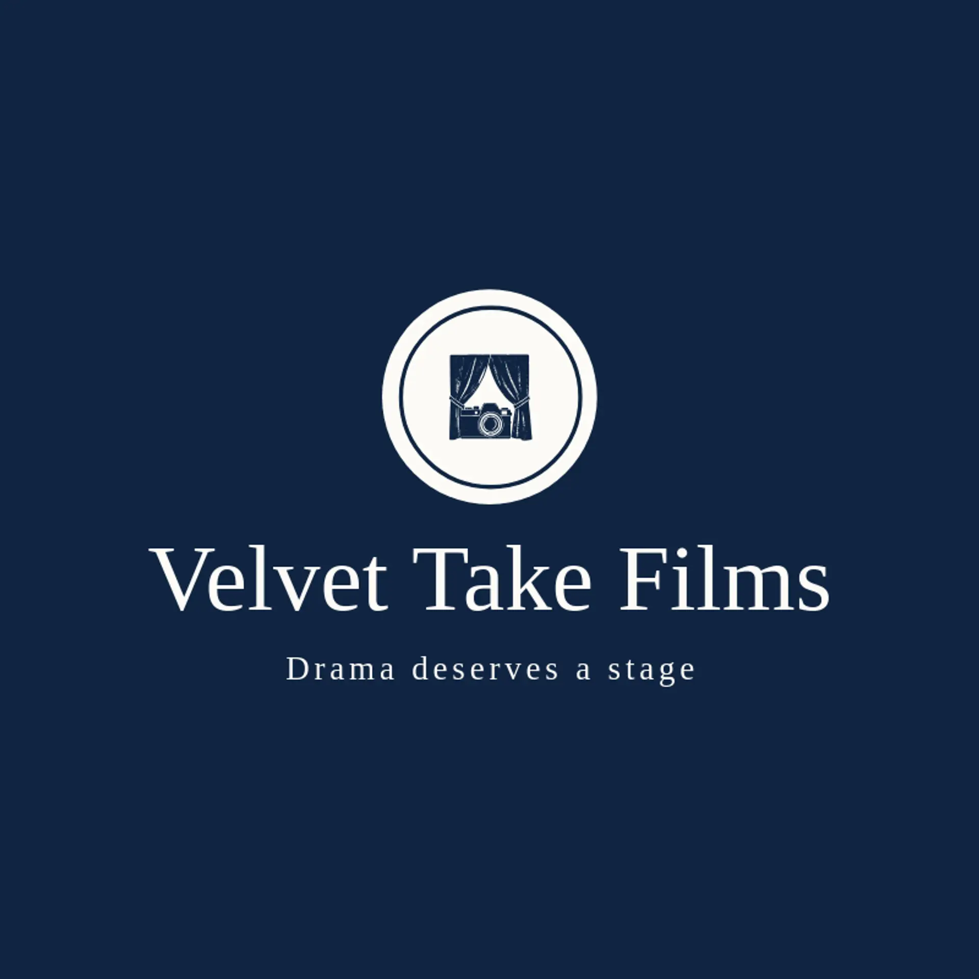 Velvet Take Films logo for movie studio