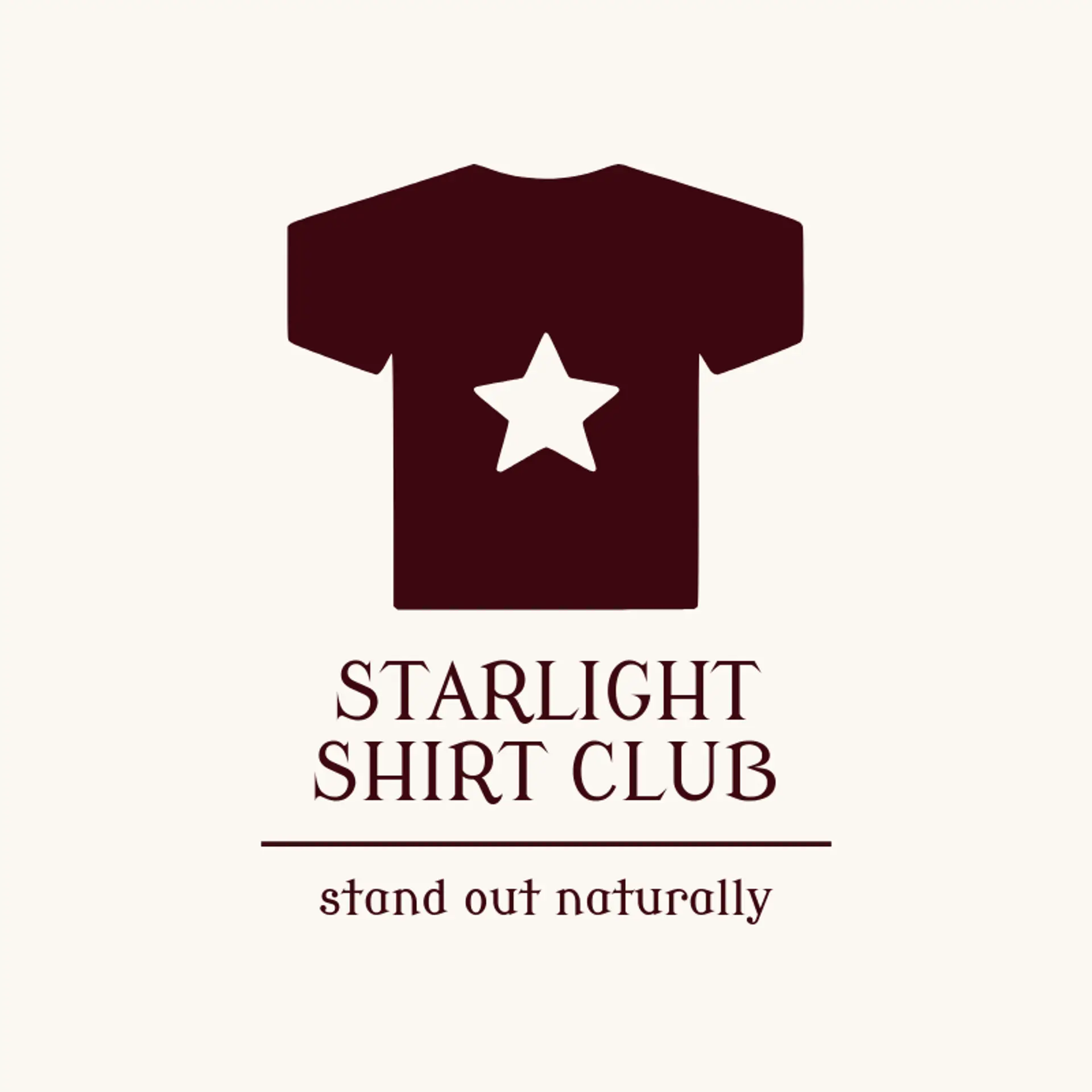 Starlight Shirt Club logo for shirt