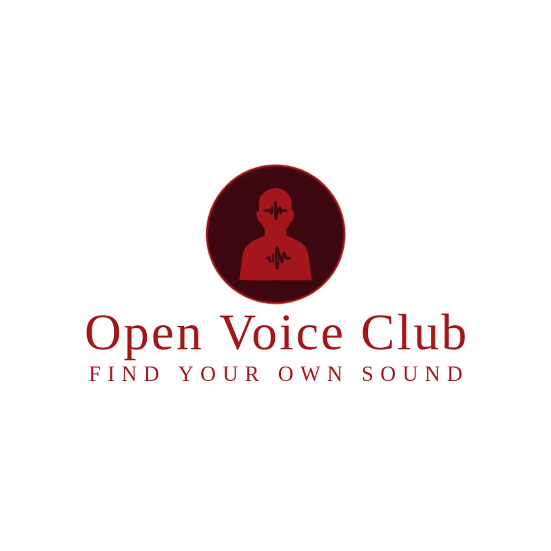 Open Voice Club logo for singing