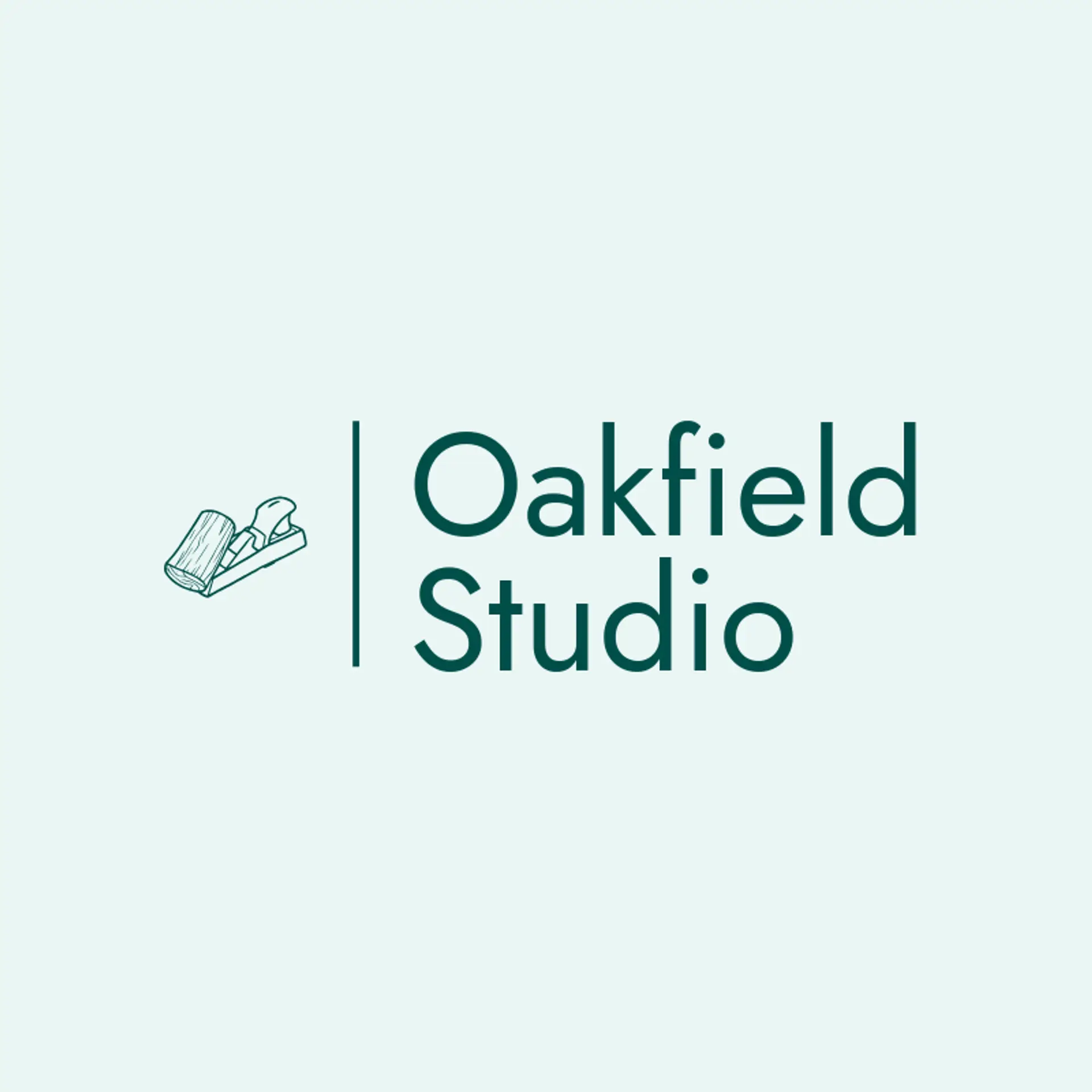 Oakfield Studio logo for wood