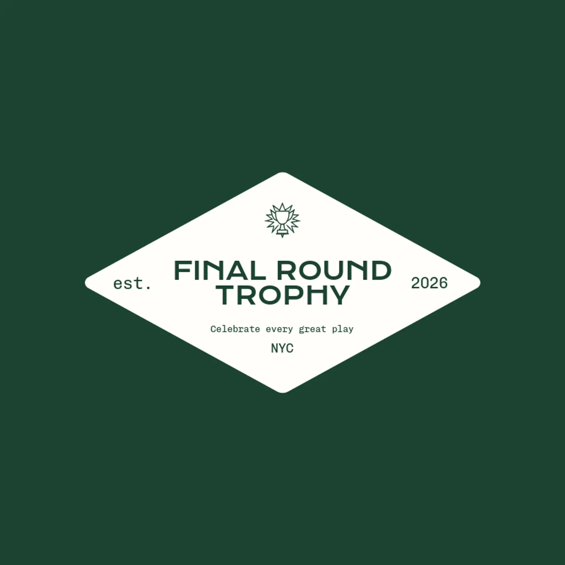 Final Round Trophy logo for game