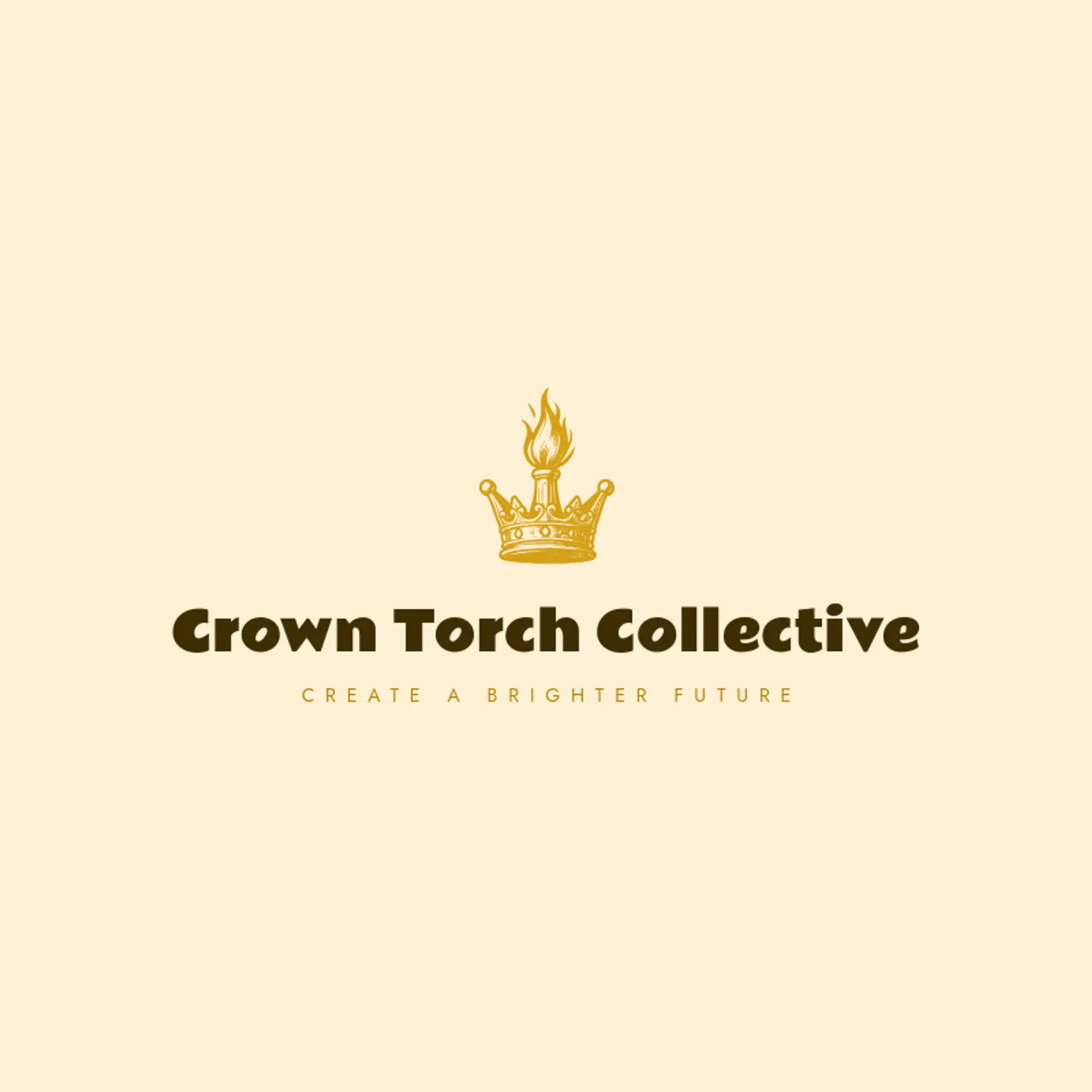 Crown Torch Collective logo for empire