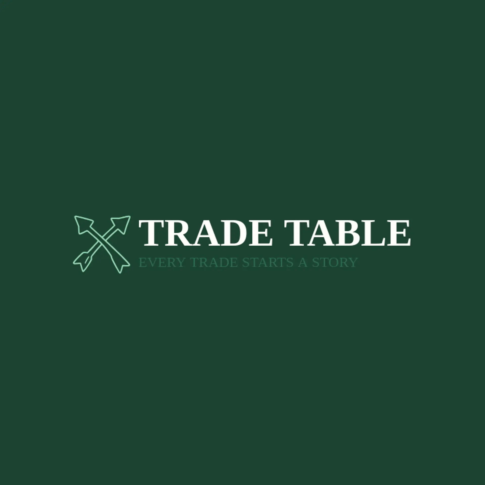 Trade Table logo for trading card