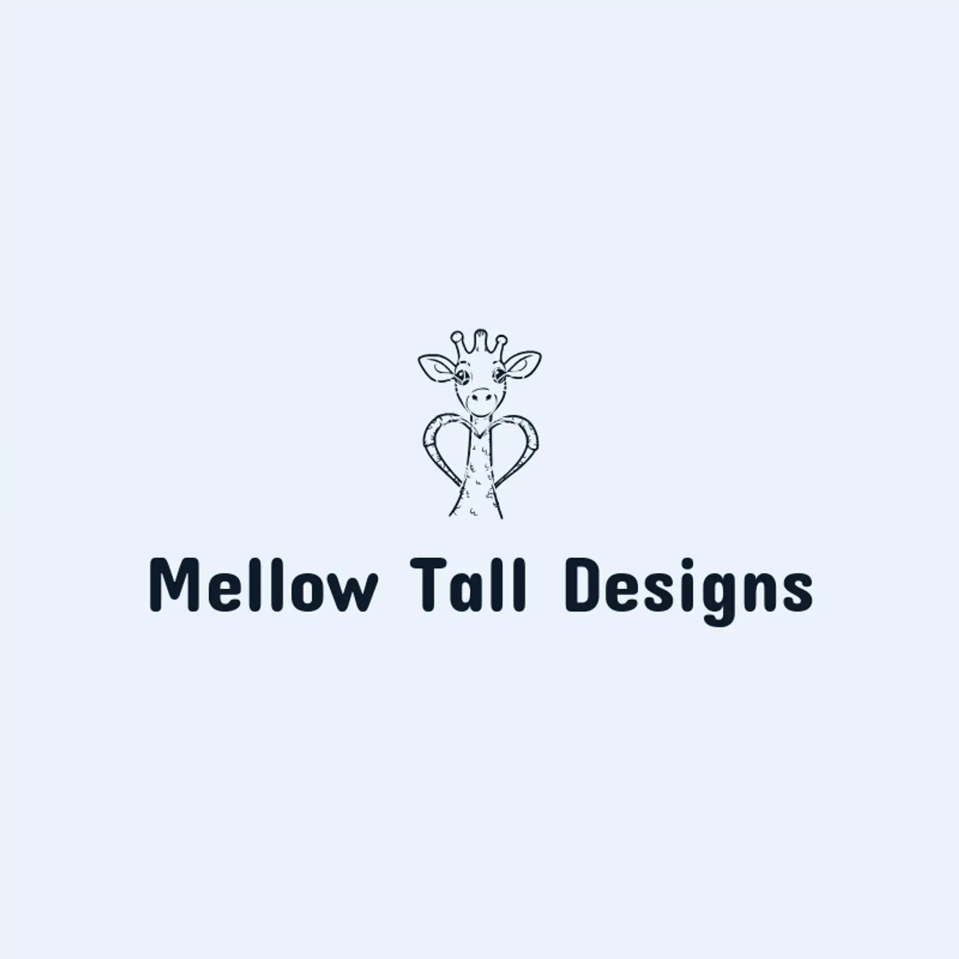 Mellow Tall Designs logo for giraffe