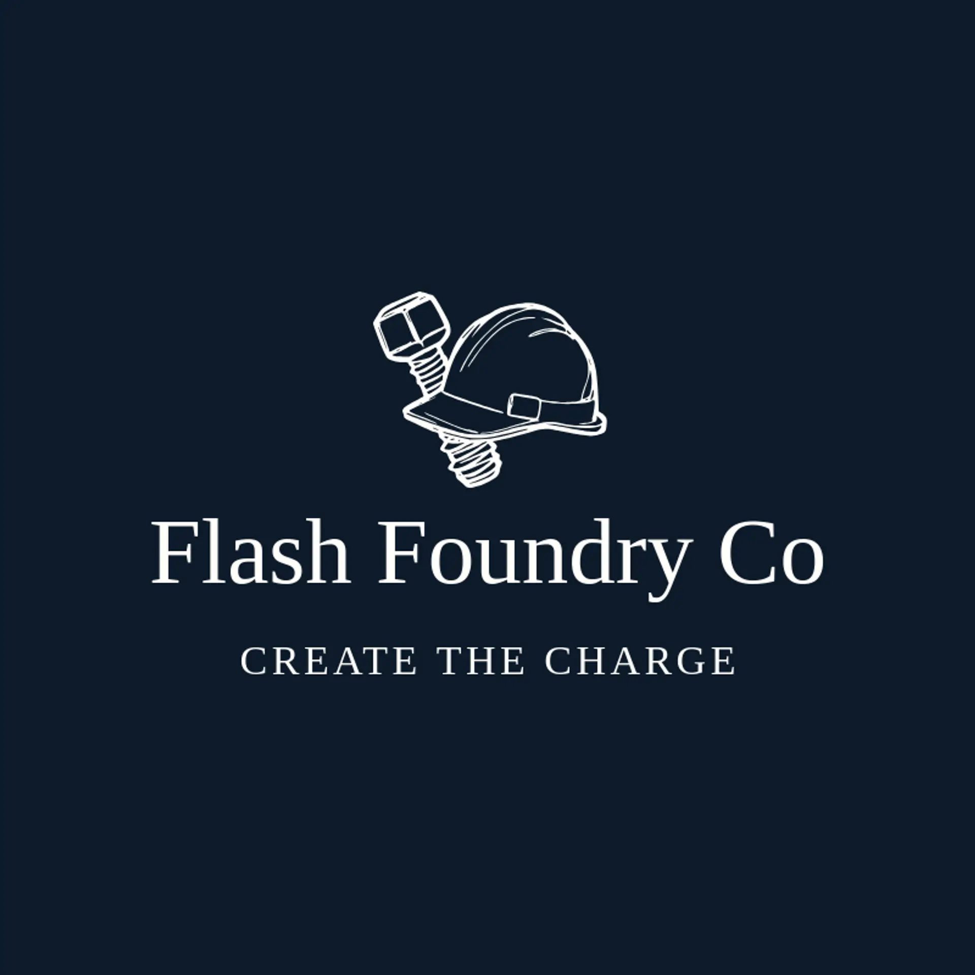 Flash Foundry Co logo for engineer