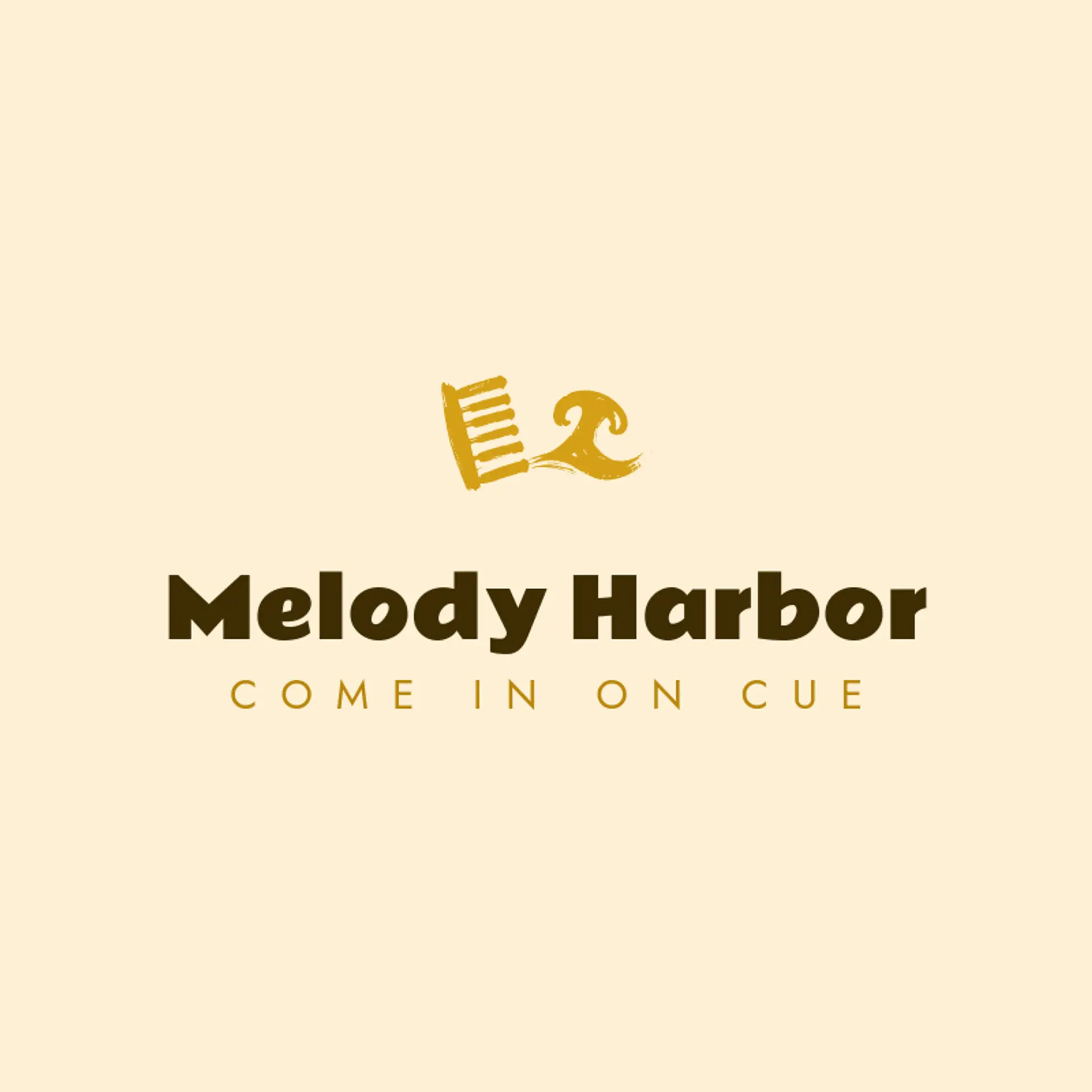 Melody Harbor logo for sound