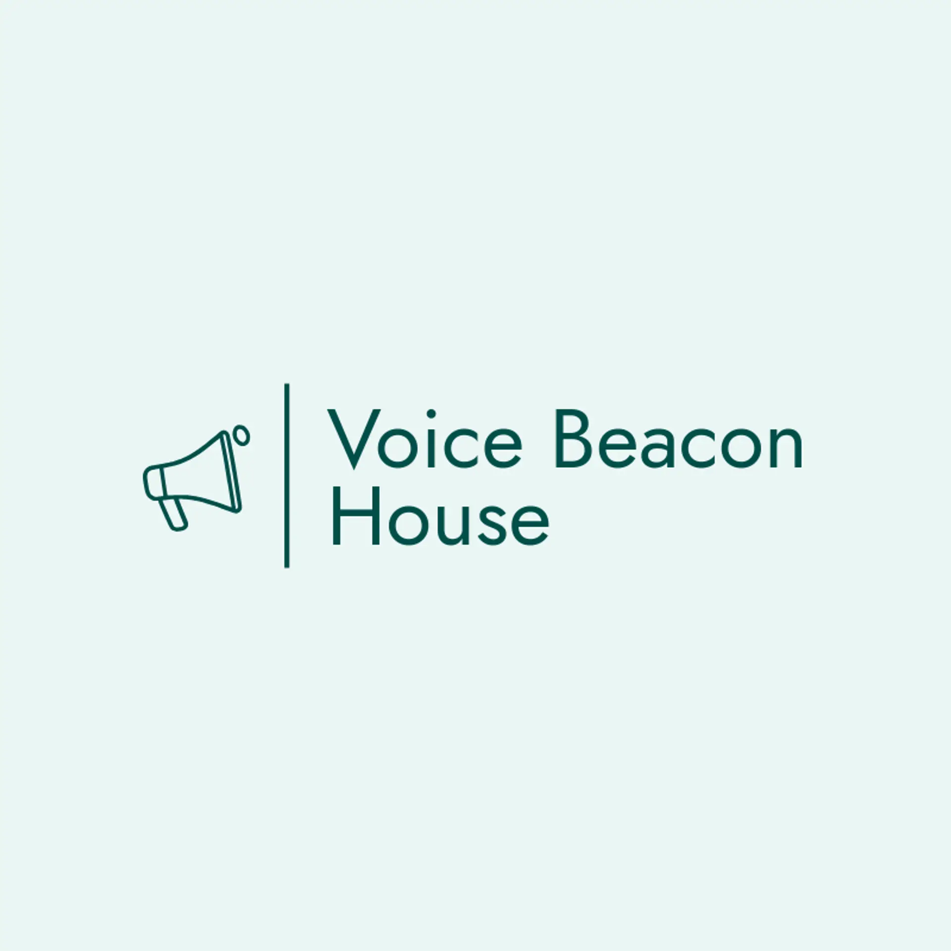 Voice Beacon House logo for studio
