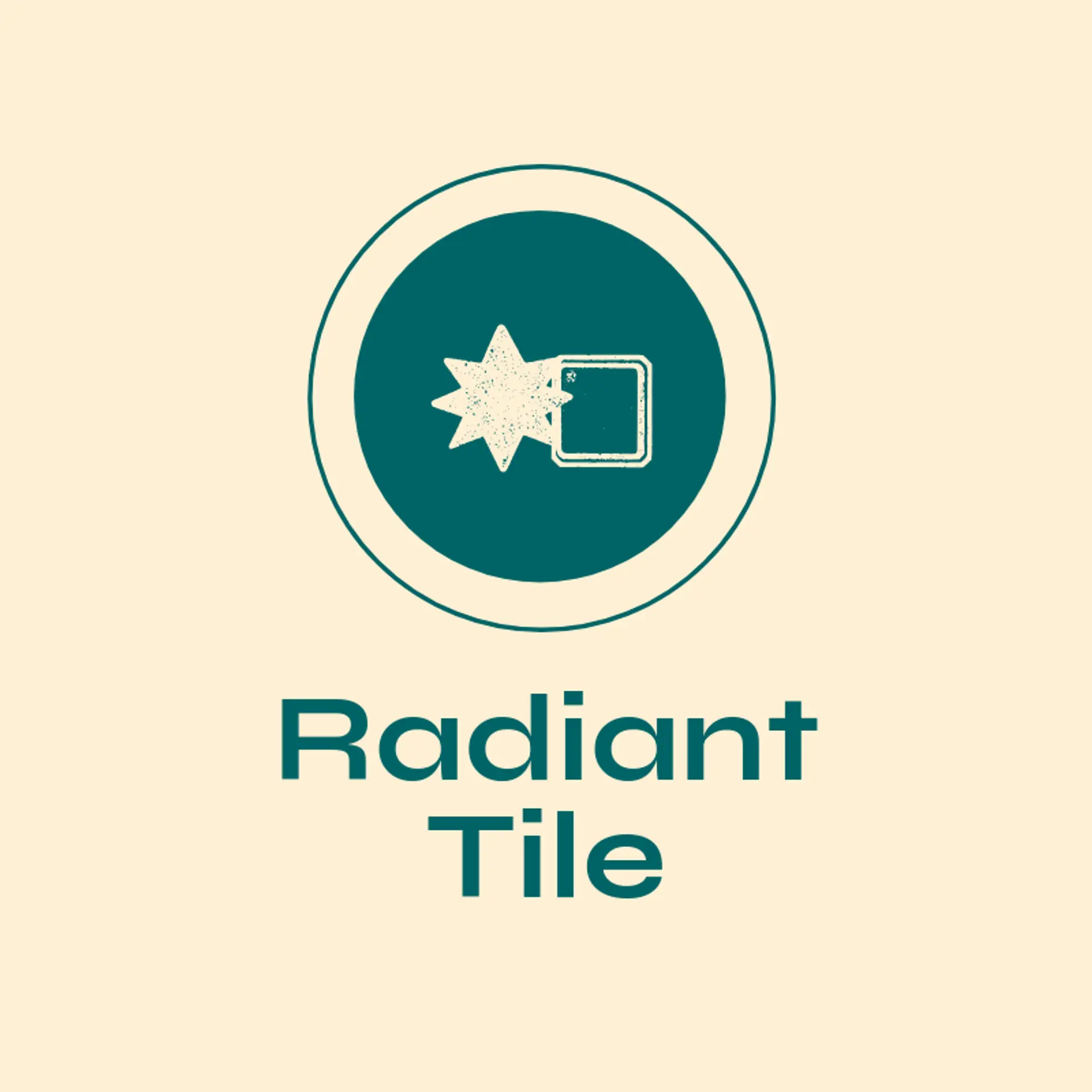 Radiant Tile logo for muslim